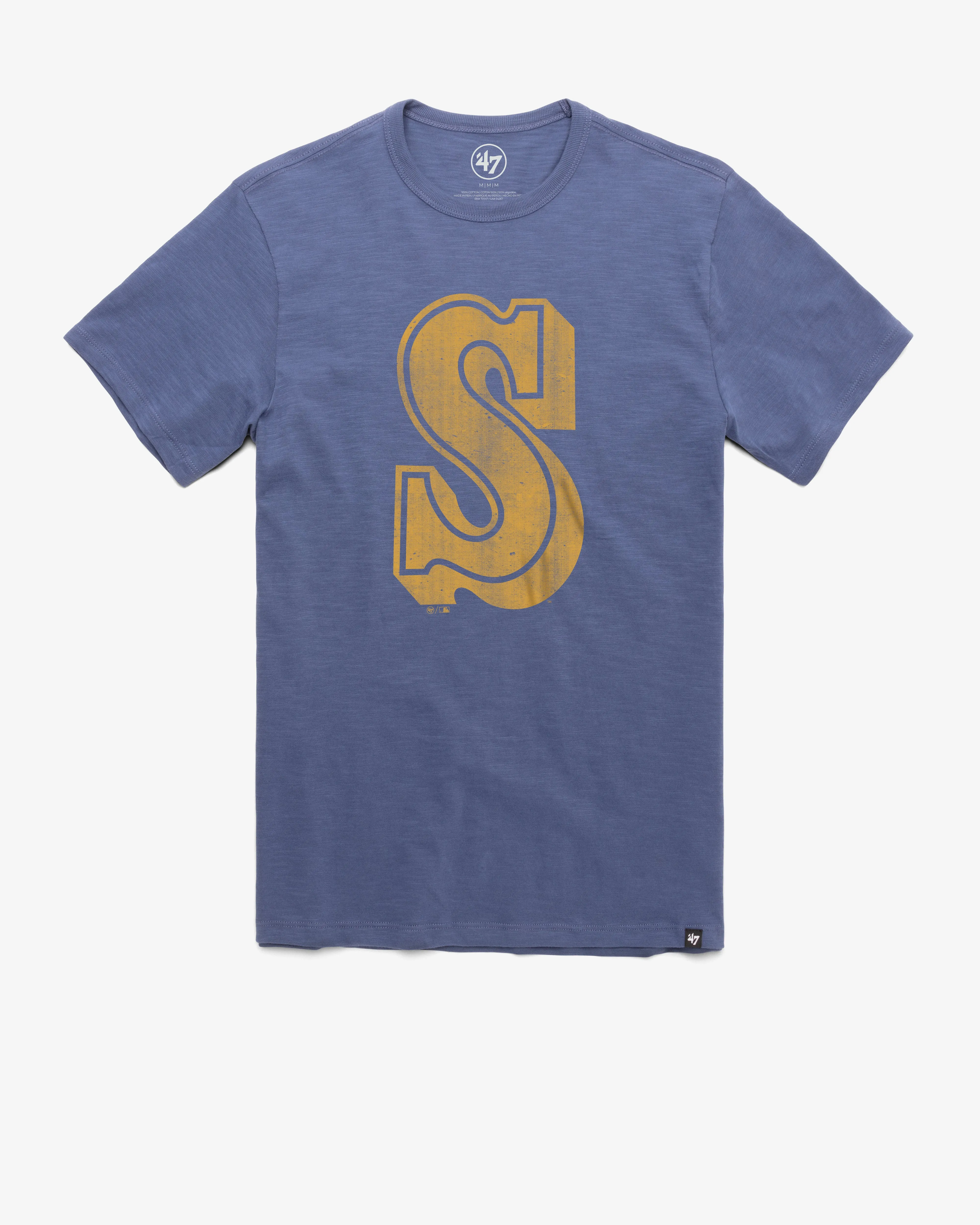 SEATTLE MARINERS COOPERSTOWN GRIT '47 SCRUM TEE sold by 47
