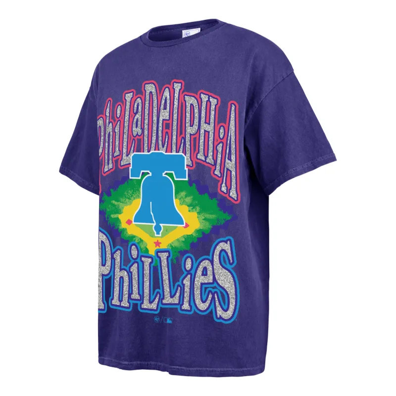 PHILADELPHIA PHILLIES FLASHING LIGHTS VINTAGE '47 BOYFRIEND TEE WOMENS sold by 47