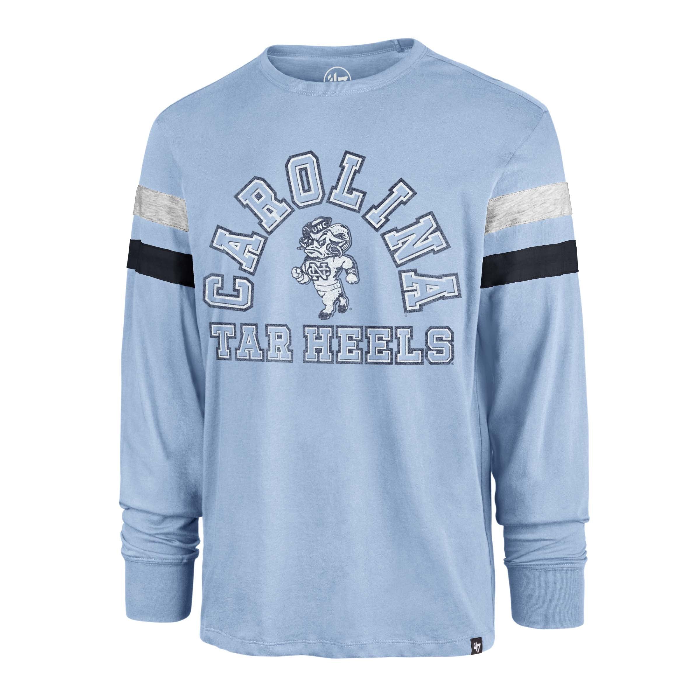 NORTH CAROLINA TAR HEELS UNC VINTAGE POWER THRU '47 IRVING LONGSLEEVE sold by 47