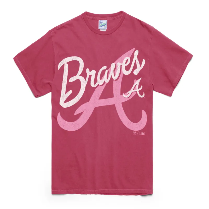 ATLANTA BRAVES DOPAMINE TRADITION VINTAGE '47 TUBULAR BOYFRIEND TEE WOMENS sold by 47