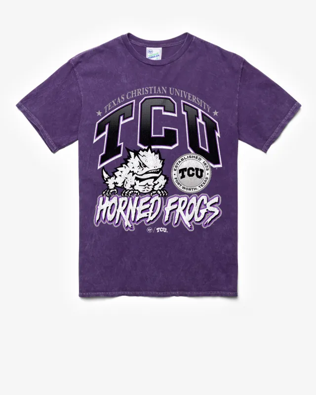 TEXAS CHRISTIAN HORNED FROGS LOCKER VINTAGE '47 TUBULAR TEE sold by 47