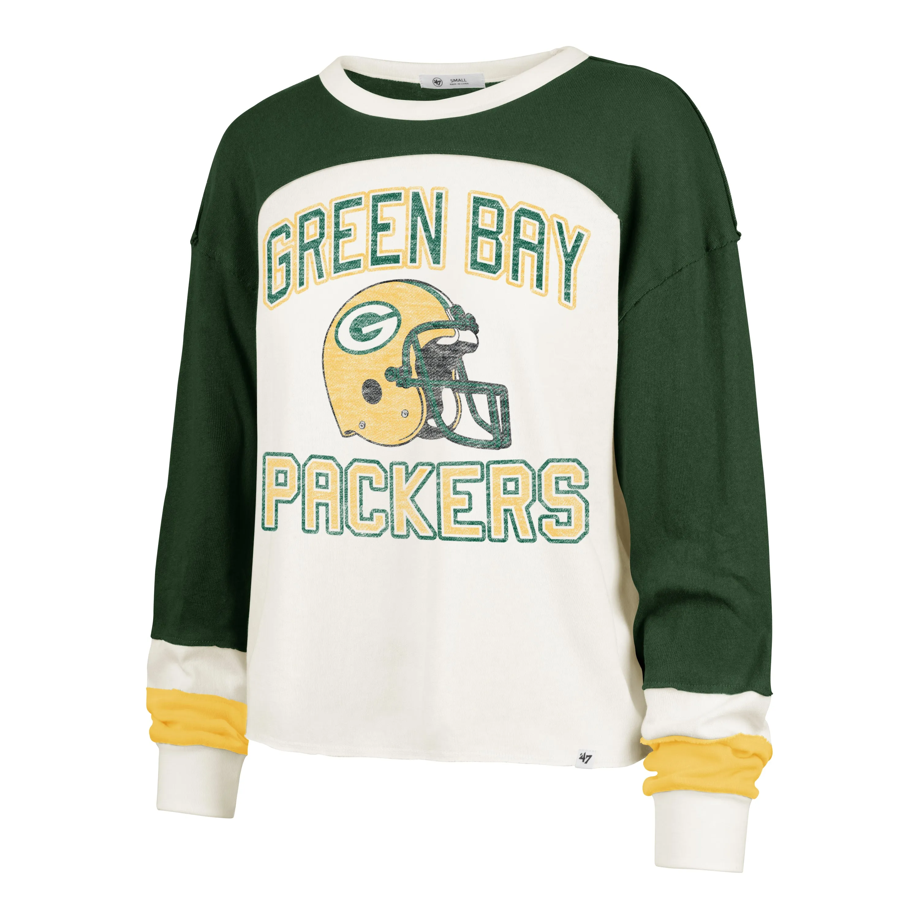 GREEN BAY PACKERS HISTORIC GRIDIRON CURVE '47 TONI LONG SLEEVE TEE WOMENS sold by 47