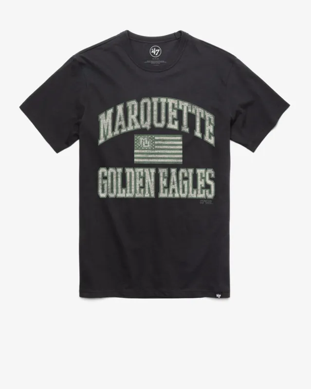 MARQUETTE GOLDEN EAGLES OPERATION HAT TRICK OHT MAJOR '47 FRANKLIN TEE sold by 47