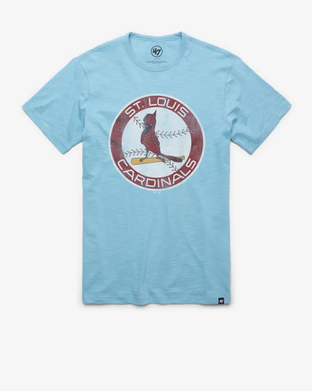 ST. LOUIS CARDINALS COOPERSTOWN GRIT '47 SCRUM TEE sold by 47