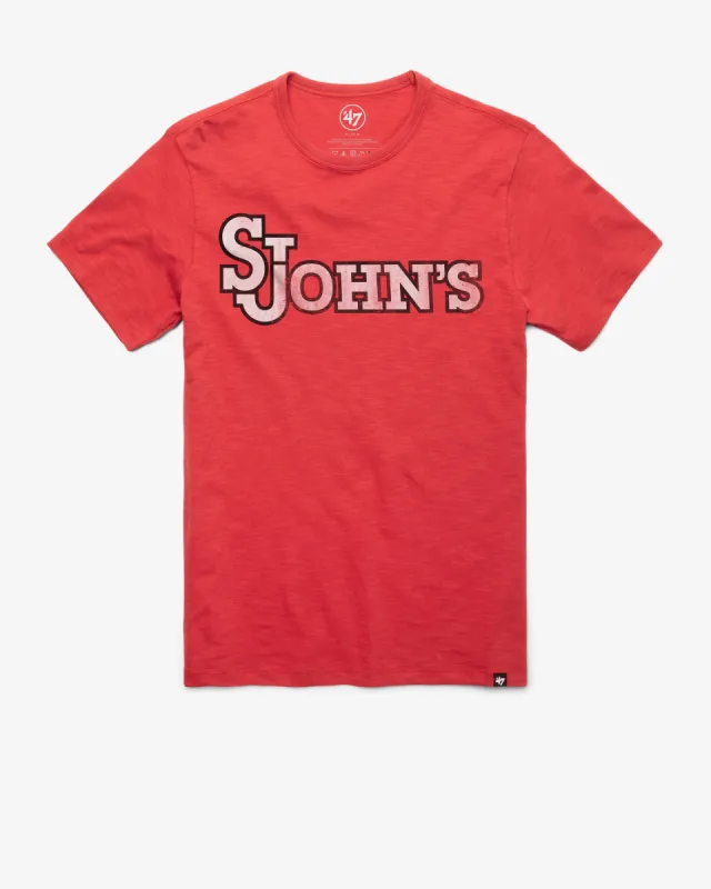 ST. JOHNS RED STORM GRIT WORDMARK '47 SCRUM TEE sold by 47