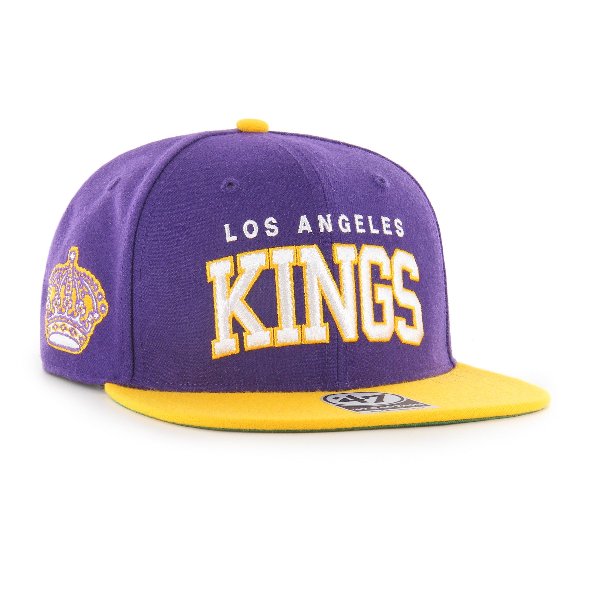 LOS ANGELES KINGS VINTAGE BLOCKSHED '47 CAPTAIN sold by 47