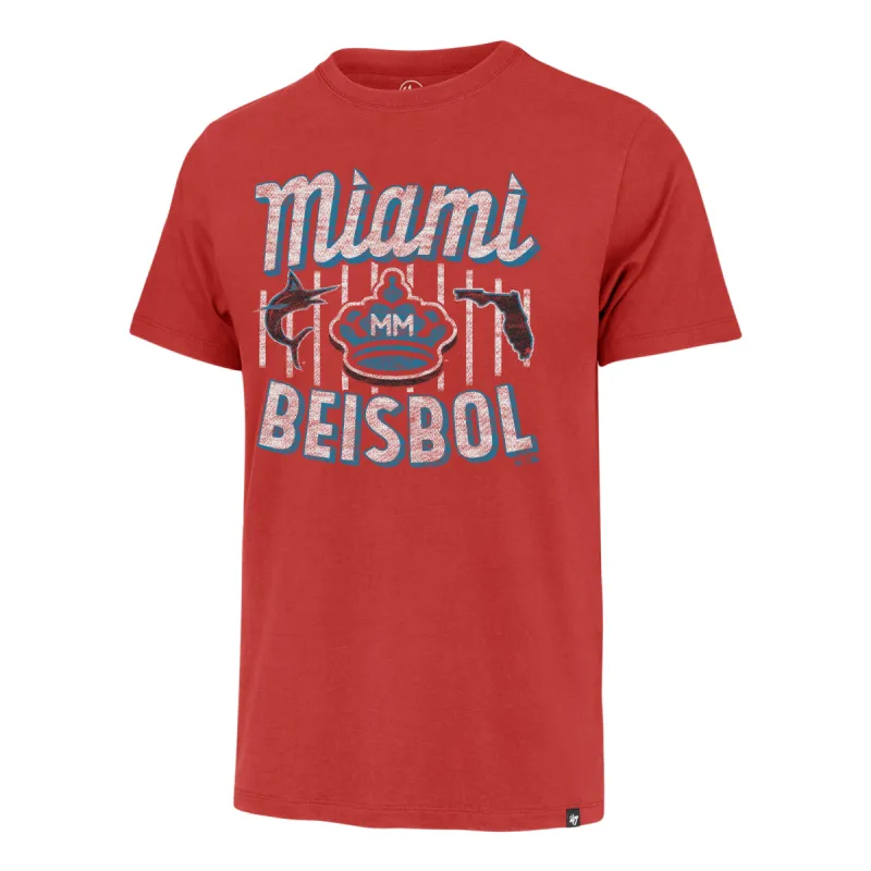MIAMI MARLINS CITY CONNECT ELEMENTS '47 FRANKLIN TEE sold by 47
