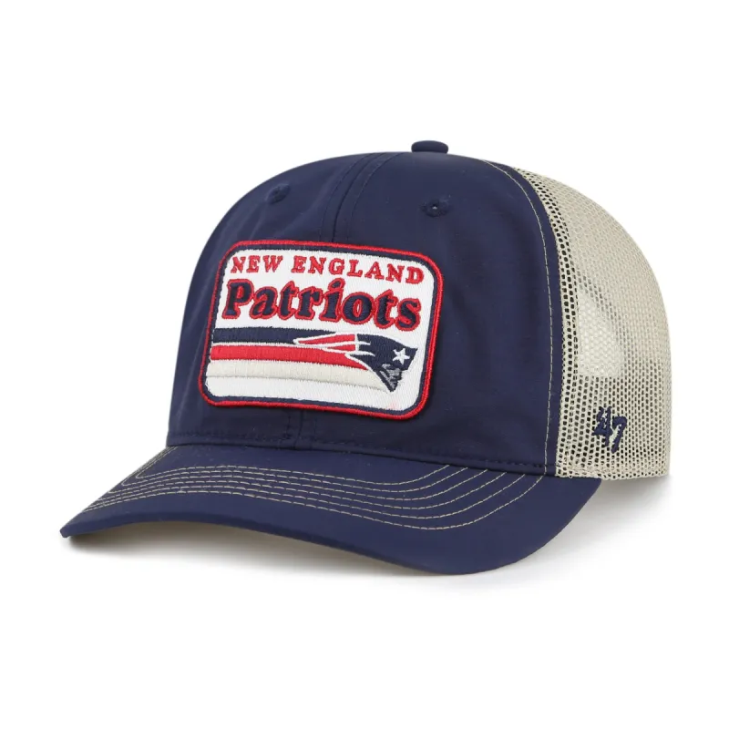 NEW ENGLAND PATRIOTS CAMPSCAPE '47 TRUCKER RELAXED FIT sold by 47