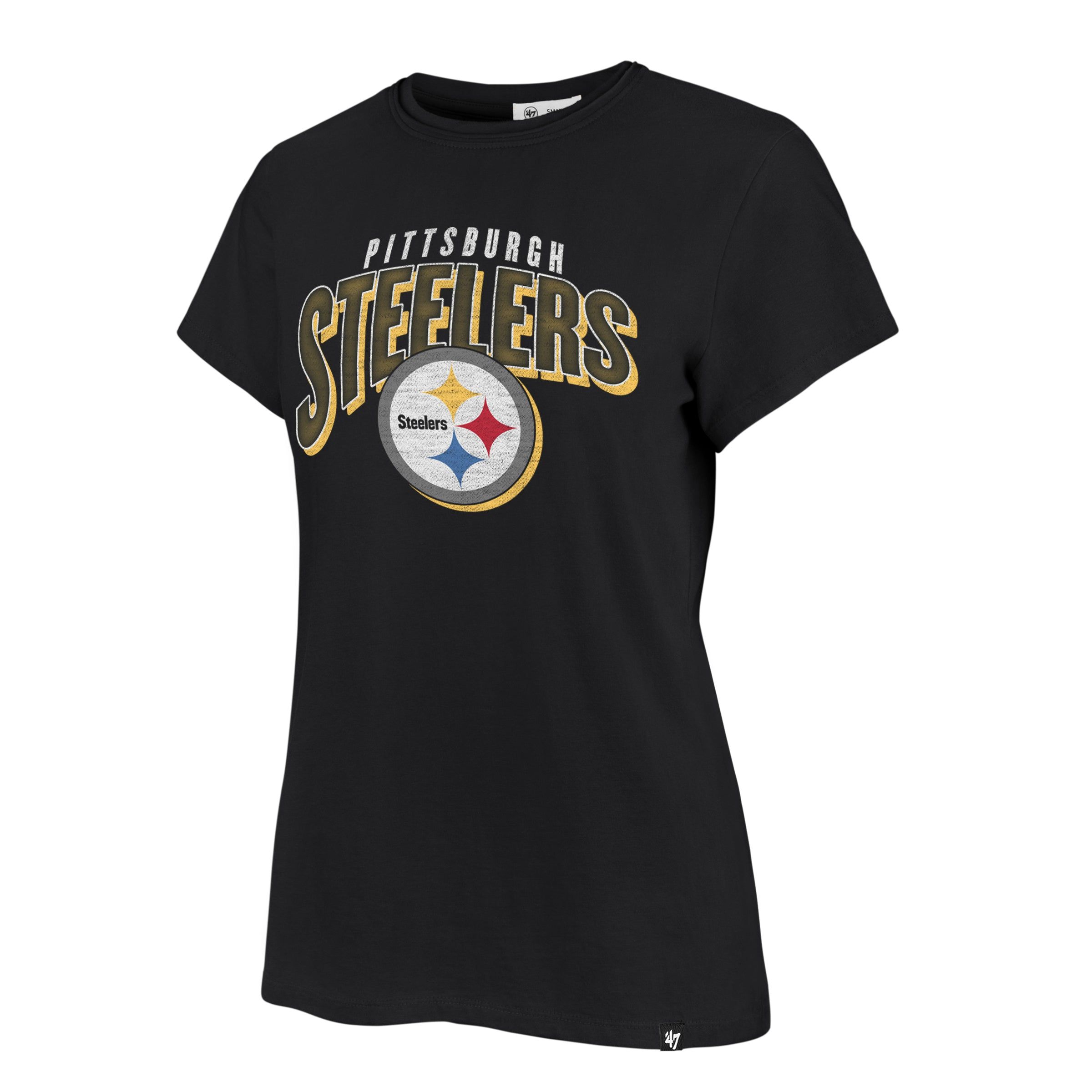 PITTSBURGH STEELERS TREASURE '47 FRANKIE TEE WOMENS sold by 47