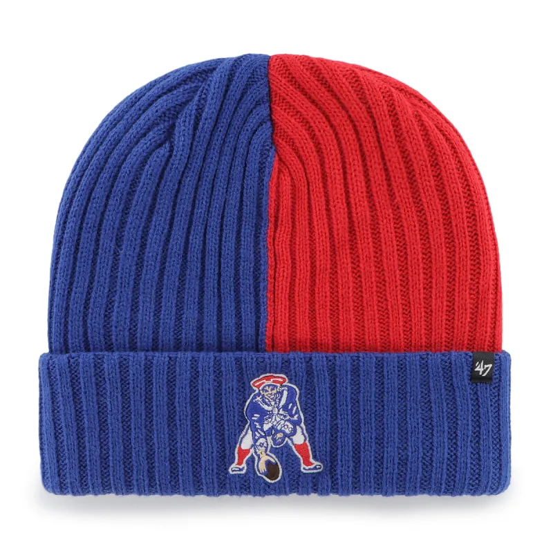 NEW ENGLAND PATRIOTS HISTORIC FRACTURE '47 CUFF KNIT sold by 47