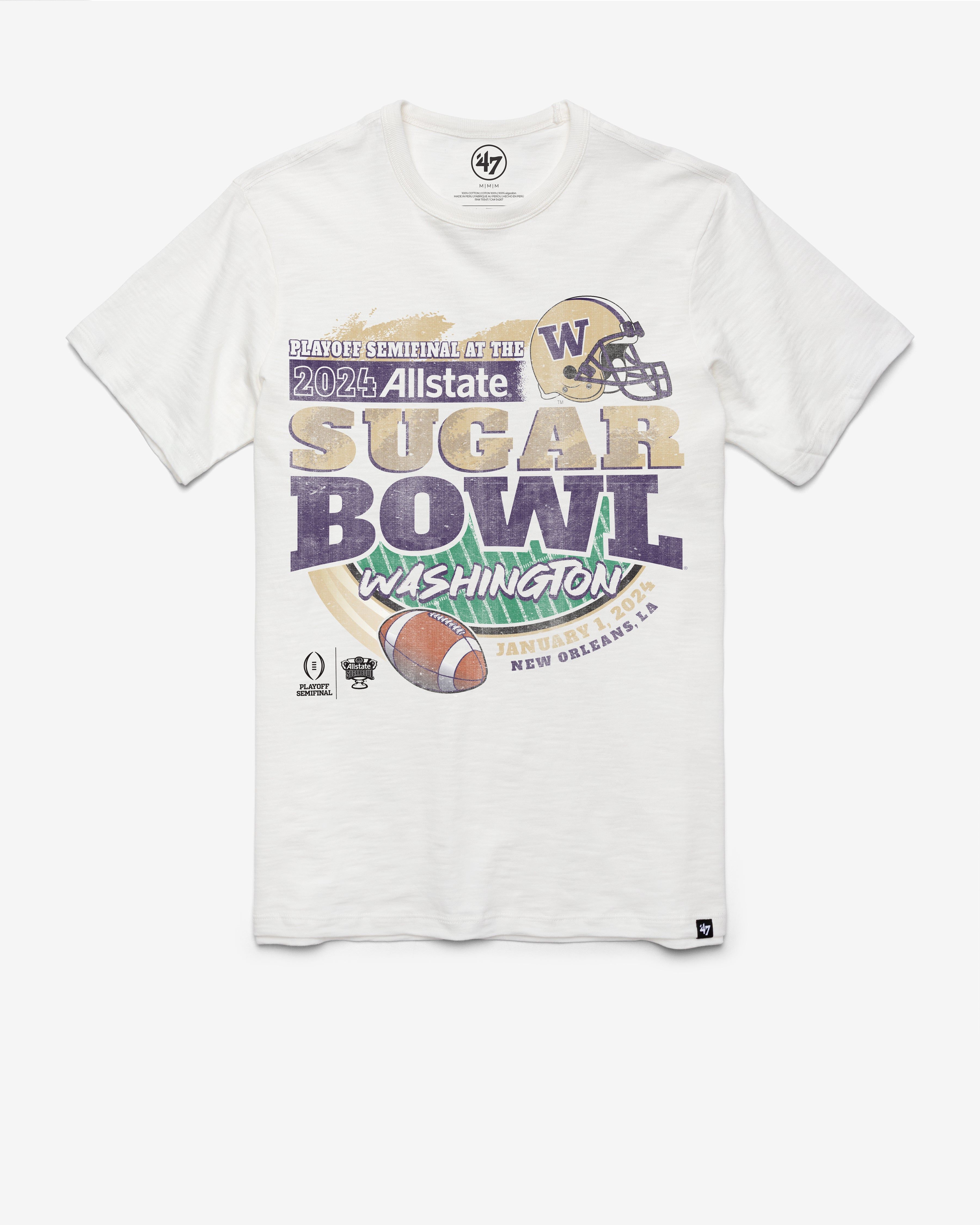 WASHINGTON HUSKIES CFP SEMI FINAL '47 SCRUM TEE sold by 47