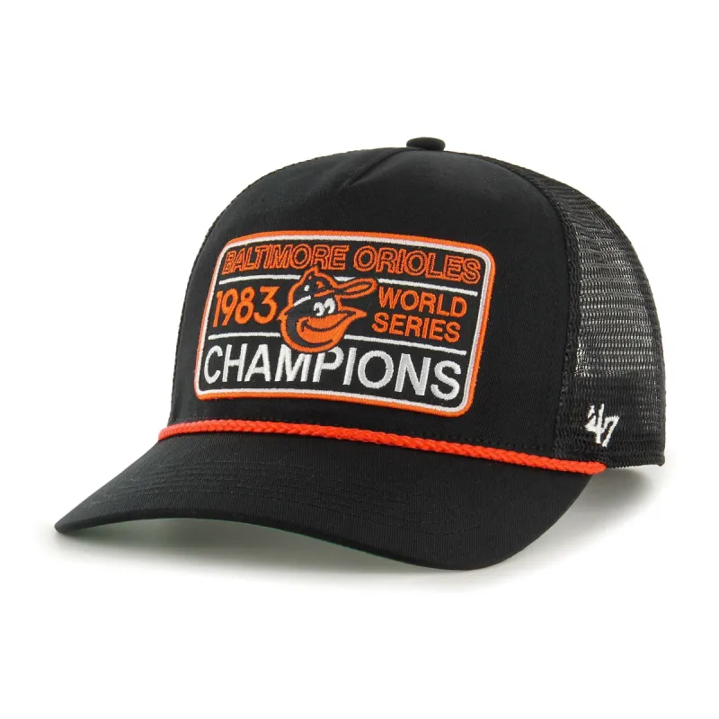 BALTIMORE ORIOLES COOPERSTOWN WORLD SERIES CHAMP PATCH '47 HITCH sold by 47