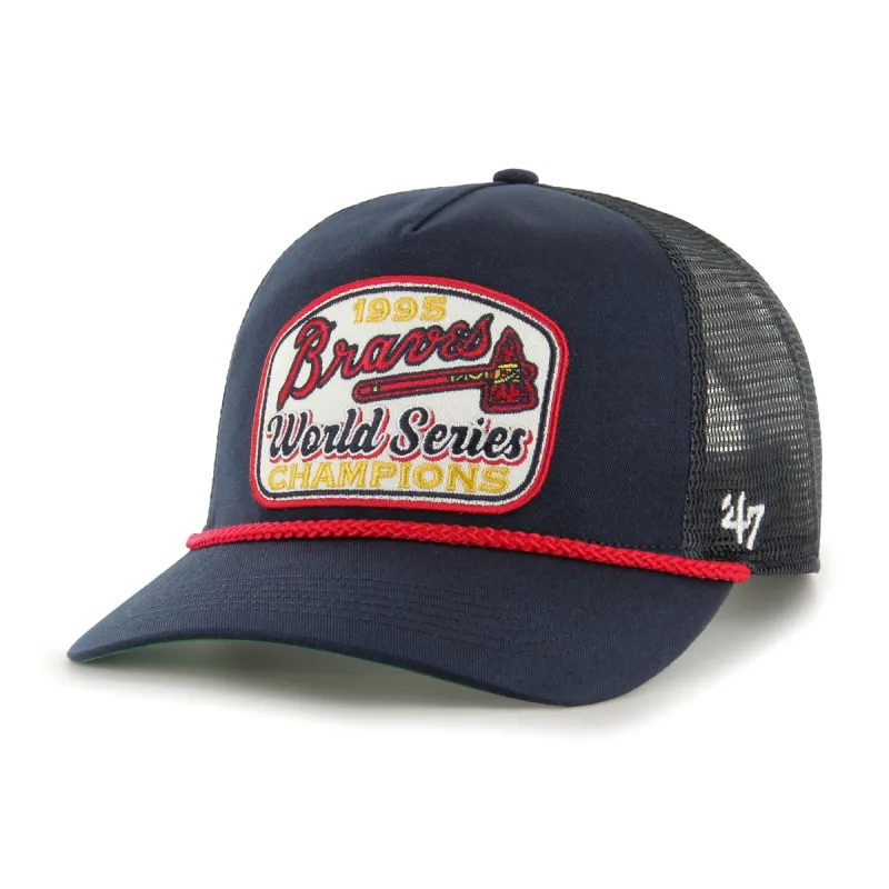 ATLANTA BRAVES COOPERSTOWN WORLD SERIES CHAMP PATCH '47 HITCH sold by 47