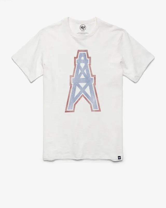 OILERS NFL HISTORIC GRIT '47 SCRUM TEE sold by 47
