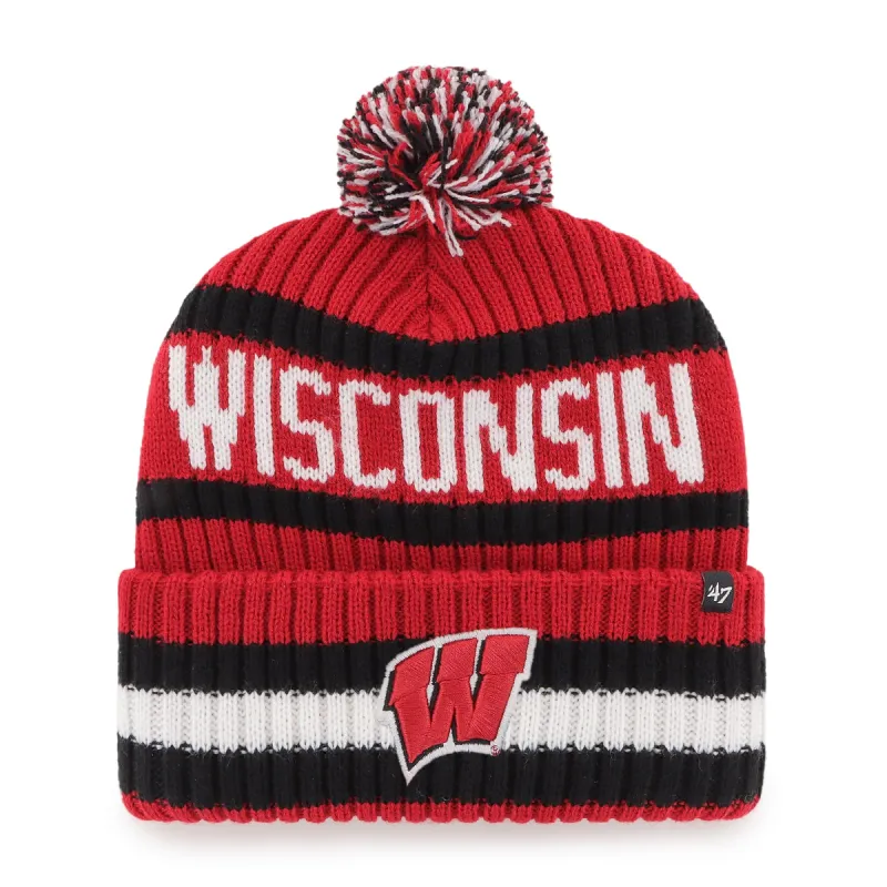 WISCONSIN BADGERS BERING 47 CUFF KNIT sold by 47