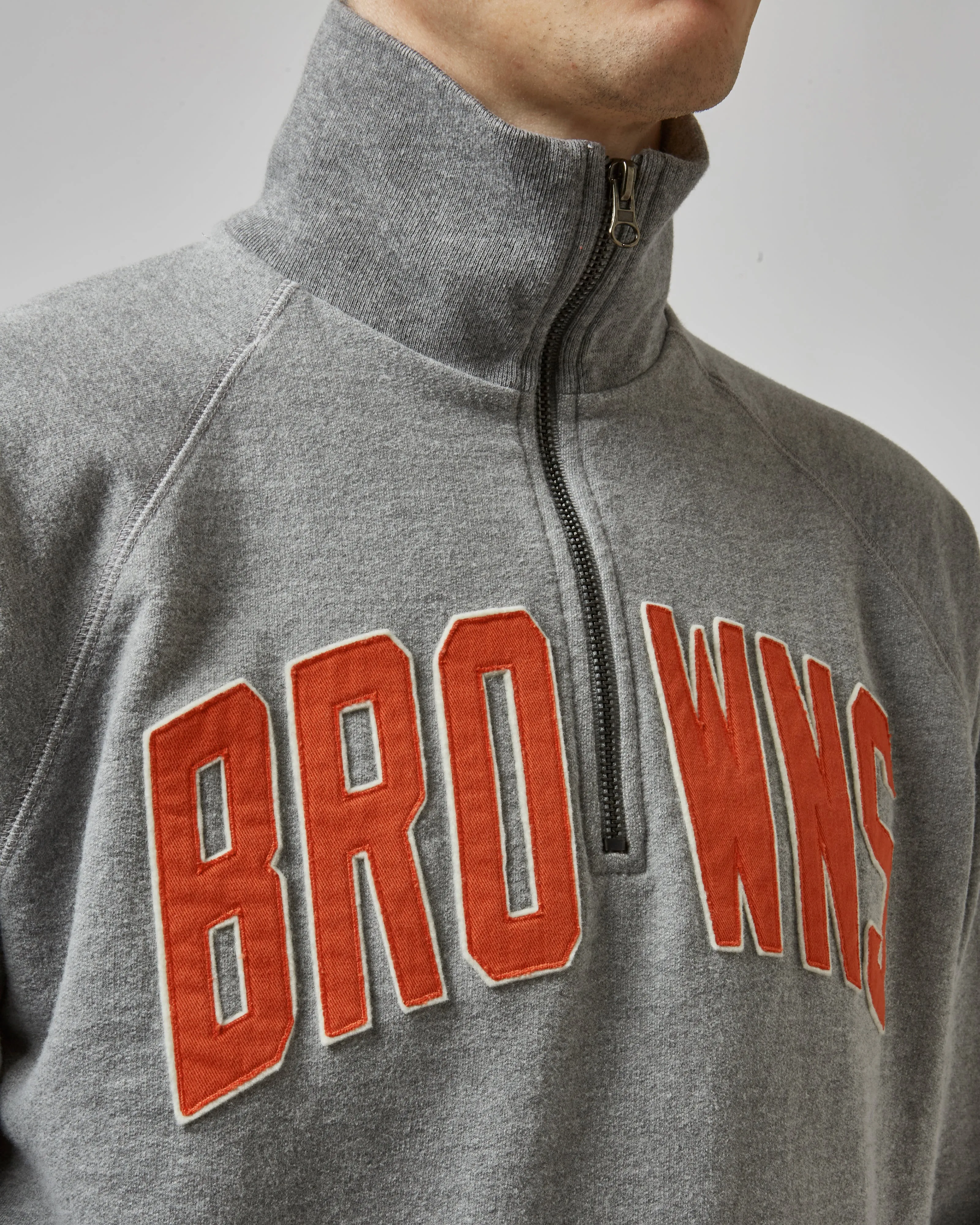 CLEVELAND BROWNS BANKS '47 HARRIS SCRIMMAGE 1/4 ZIP sold by 47 product image thumbnail 5