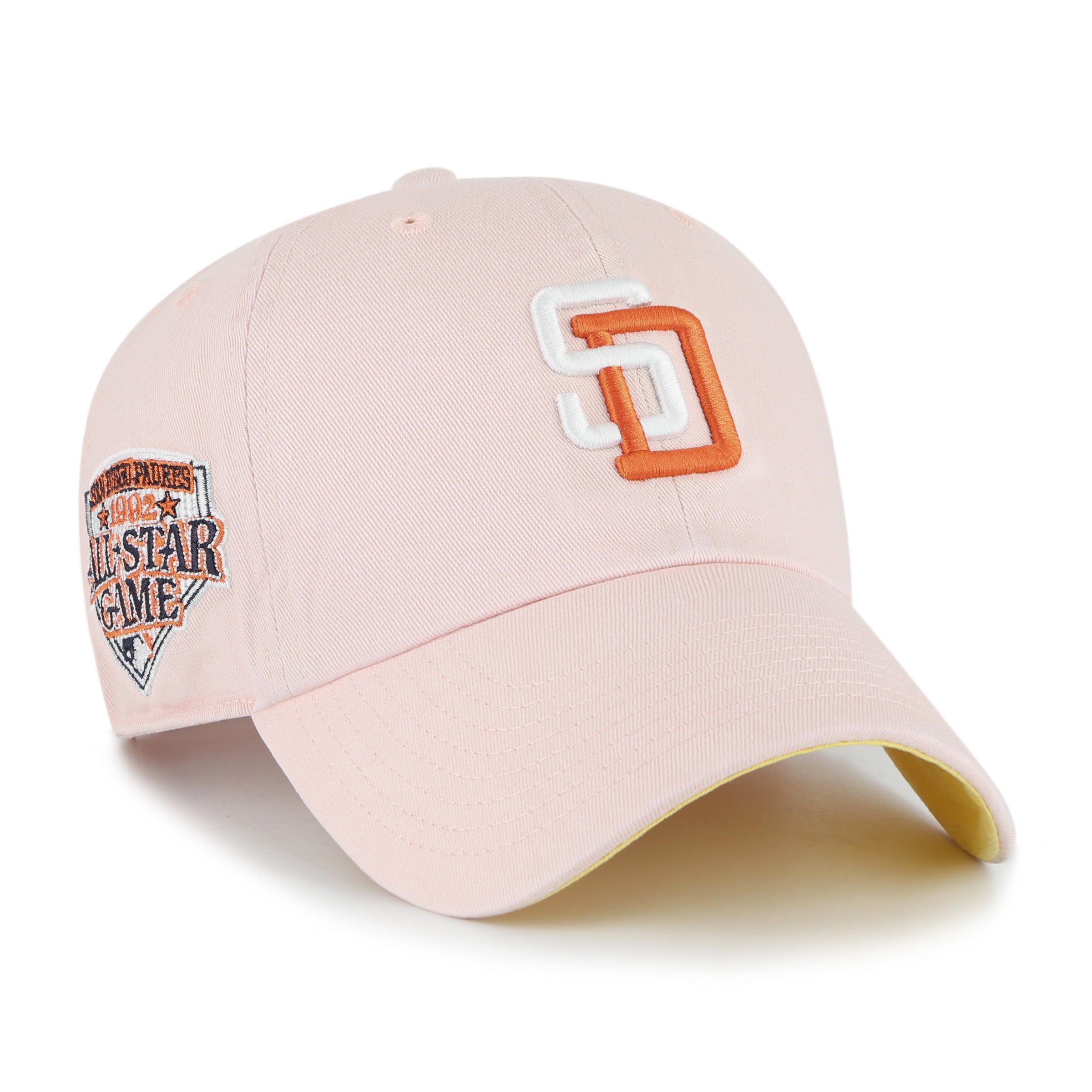 SAN DIEGO PADRES PASTEL 1992 ALL STAR GAME DOUBLE UNDER '47 CLEAN UP sold by 47