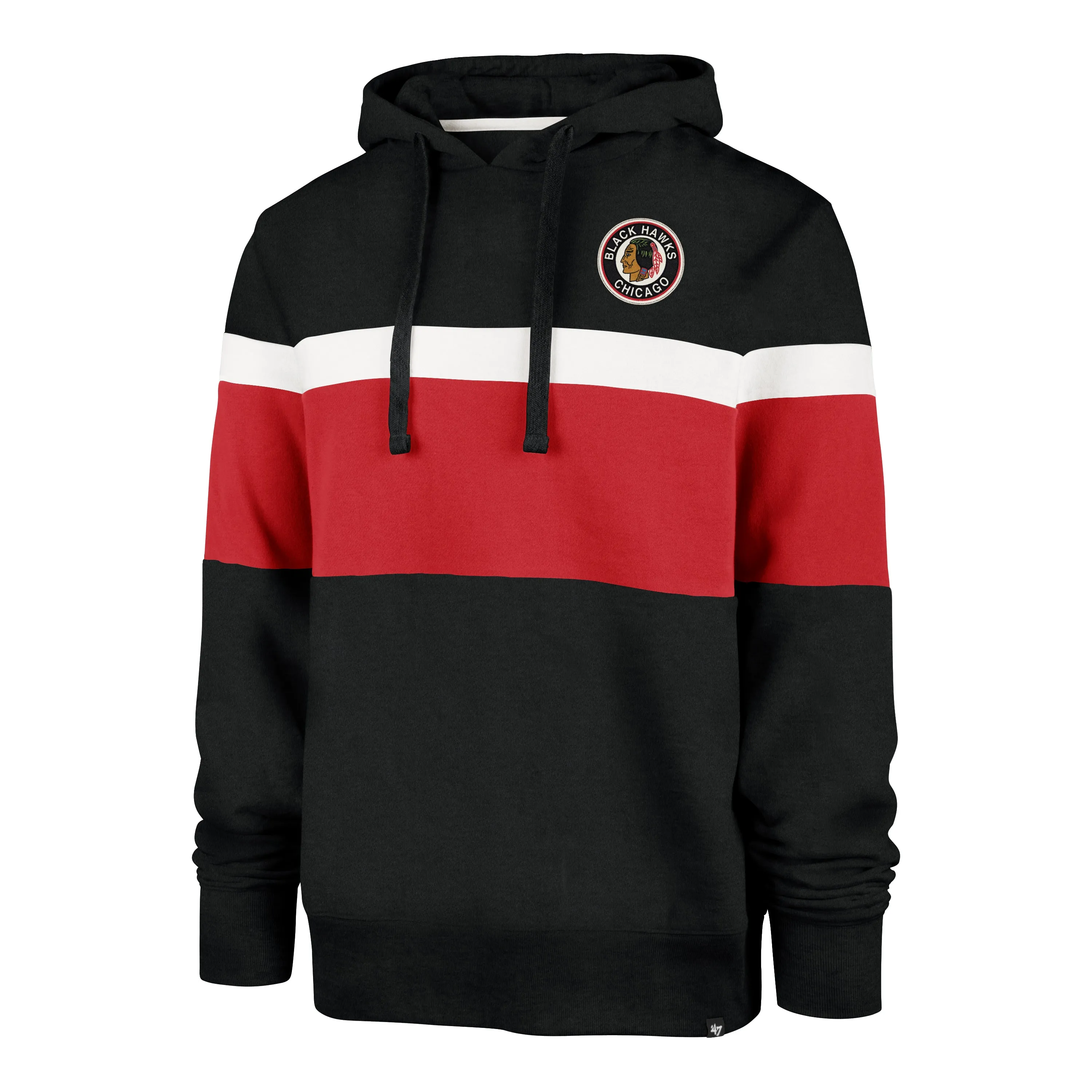 CHICAGO BLACKHAWKS VINTAGE '47 WARREN HOOD sold by 47