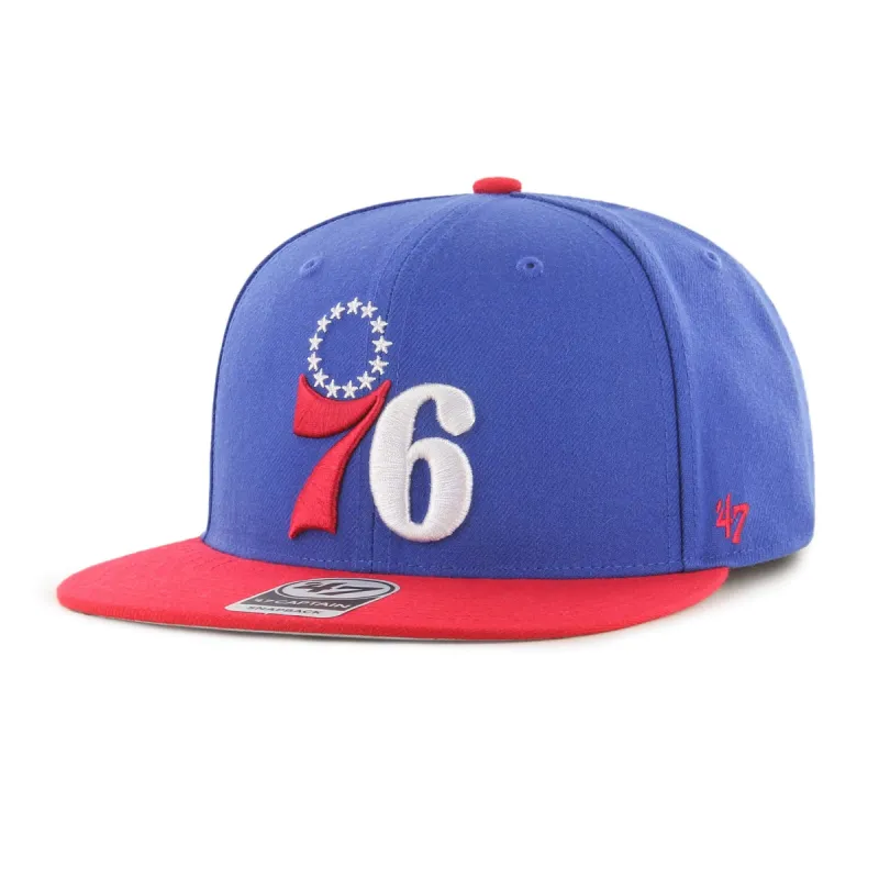 PHILADELPHIA 76ERS NO SHOT TWO TONE '47 CAPTAIN sold by 47