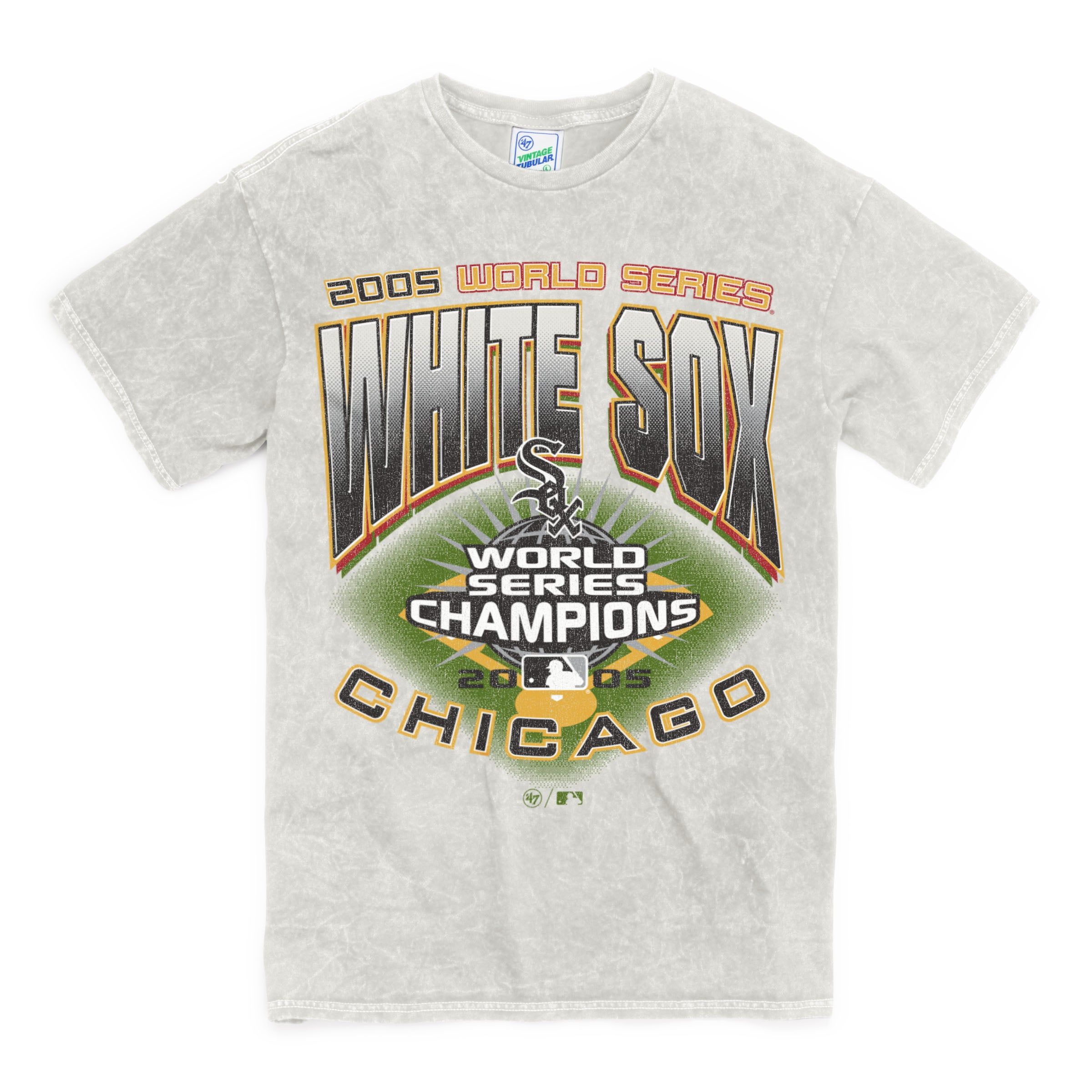CHICAGO WHITE SOX 2005 WORLD SERIES ROCKER '47 VINTAGE TUBULAR TEE sold by 47