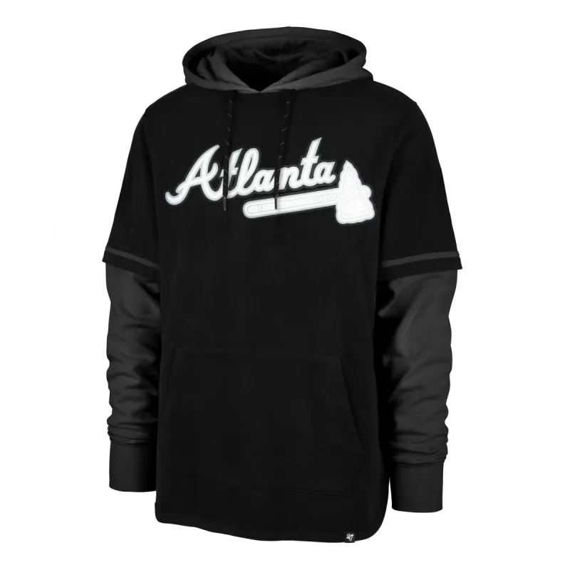 ATLANTA BRAVES METEORITE '47 SHORTSTOP PULLOVER HOOD made by 47
