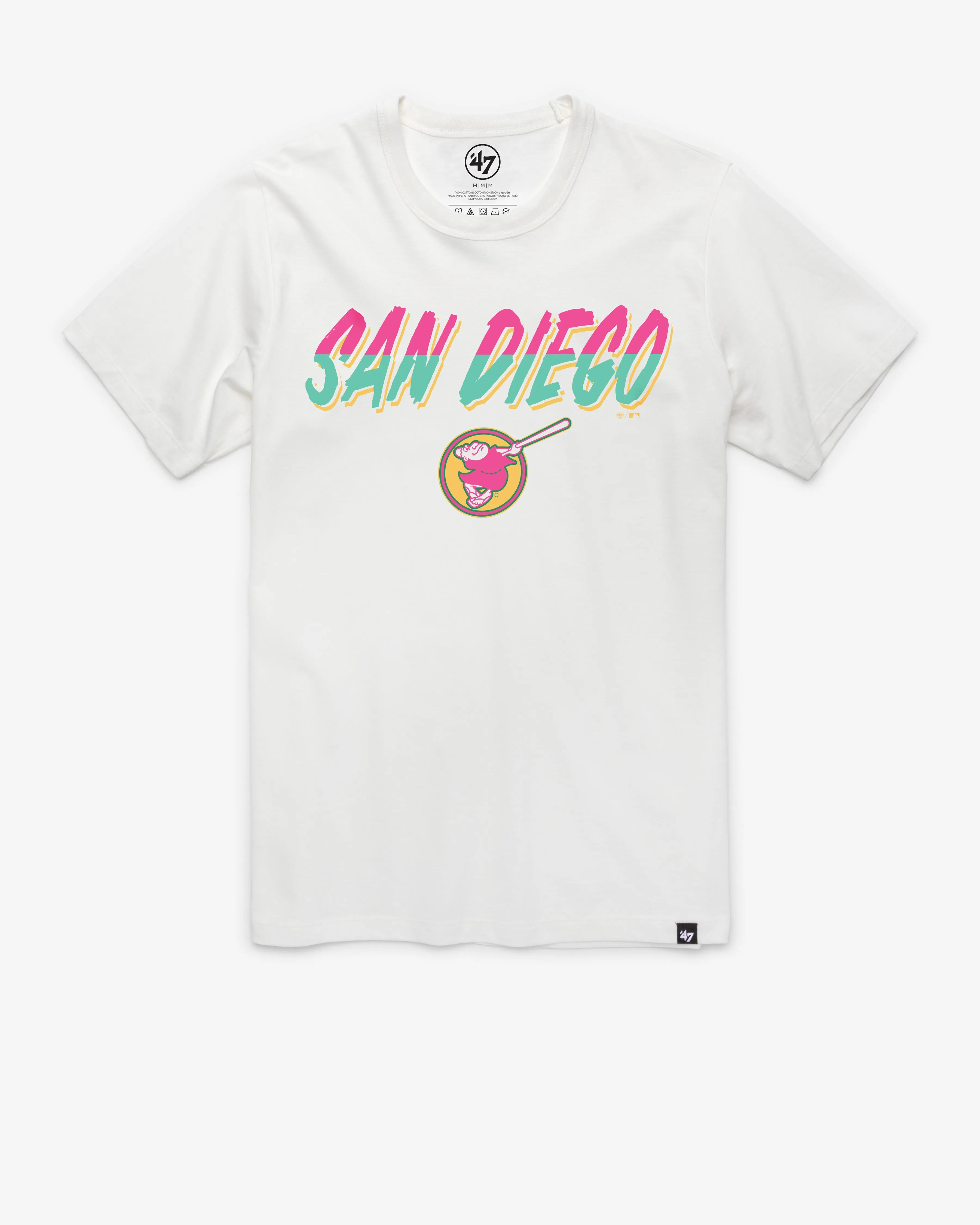 SAN DIEGO PADRES CITY CONNECT PREGAME '47 FRANKLIN TEE sold by 47