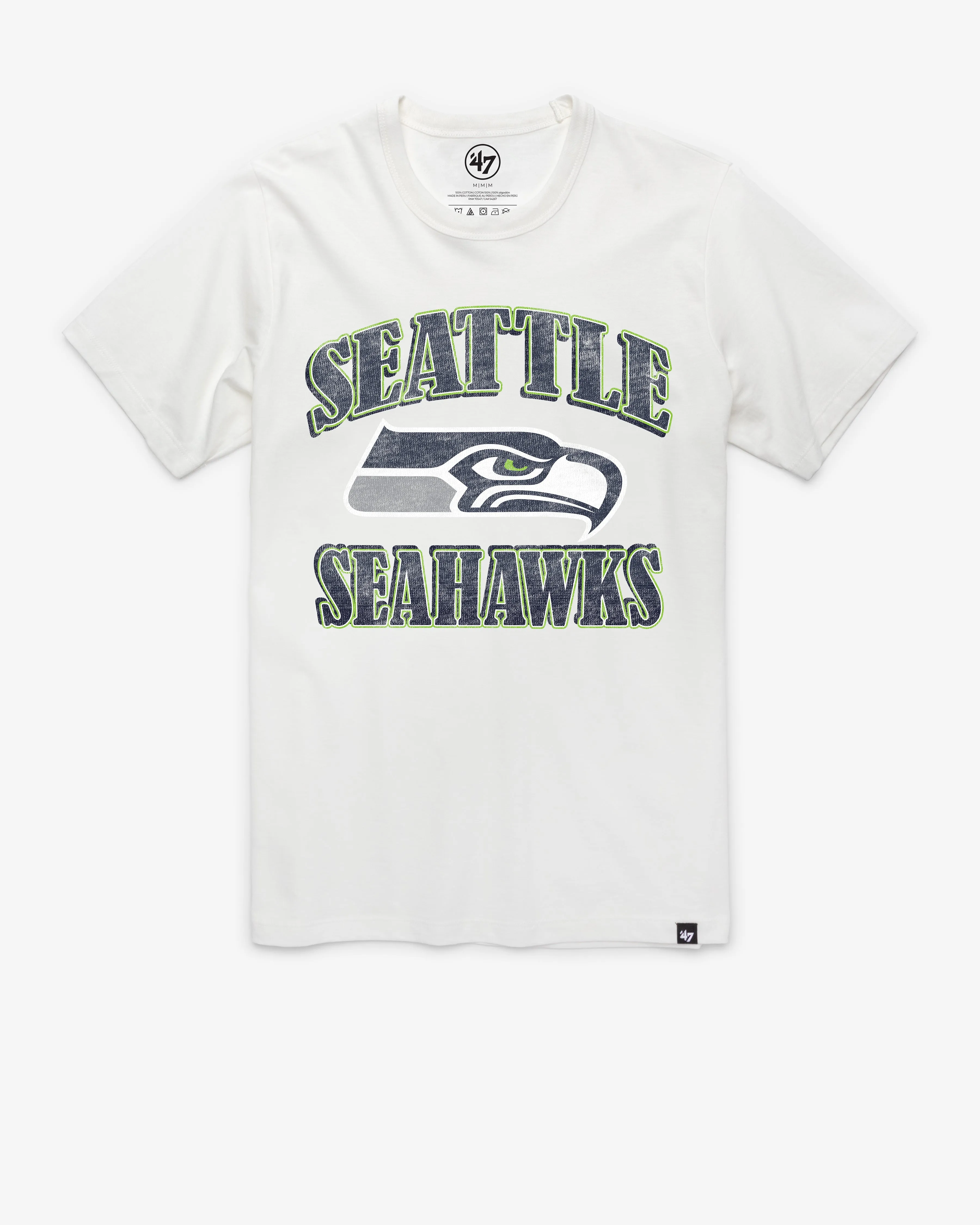 SEATTLE SEAHAWKS OVERRUN '47 FRANKLIN TEE sold by 47