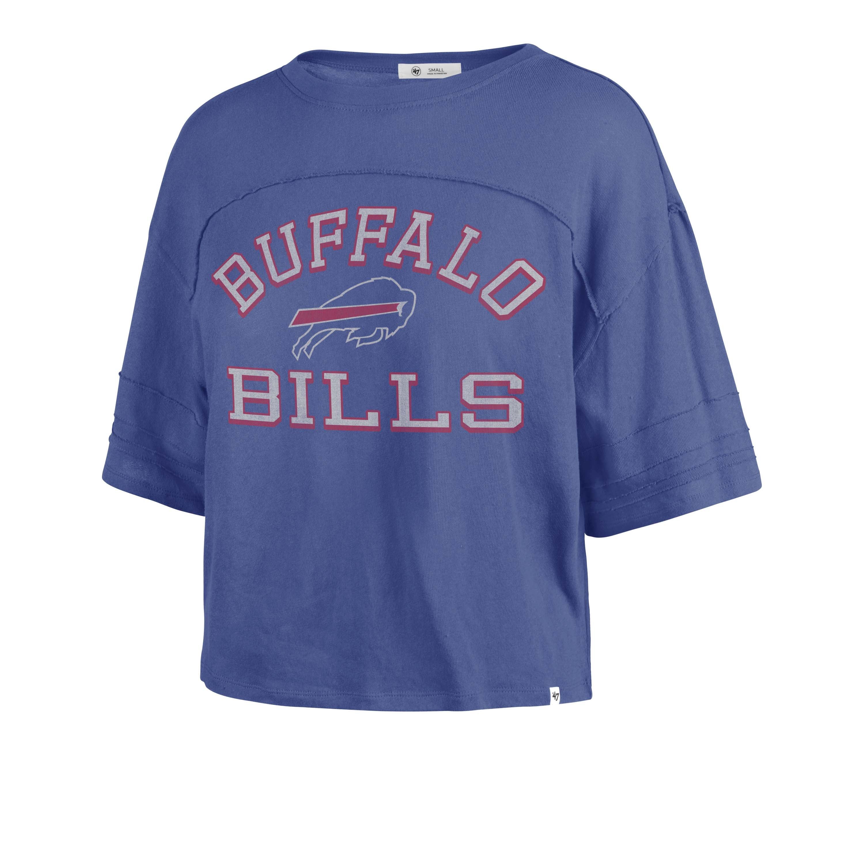 BUFFALO BILLS HALF MOON '47 STEVIE CROP TEE WOMENS sold by 47