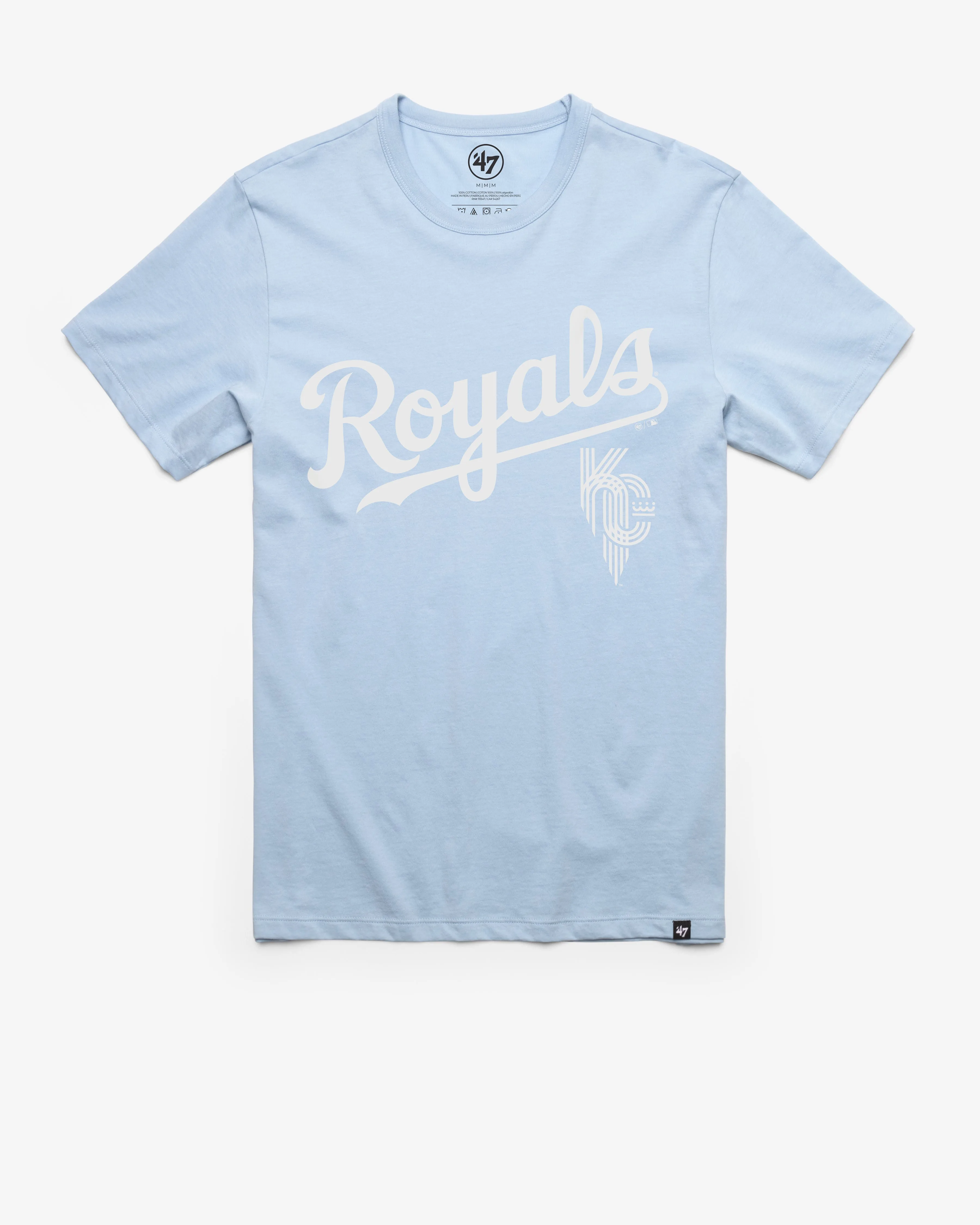 KANSAS CITY ROYALS CITY CONNECT PREGAME '47 FRANKLIN TEE sold by 47