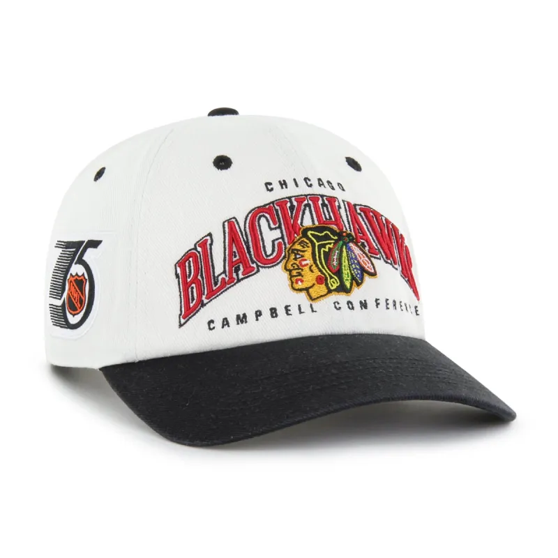 CHICAGO BLACKHAWKS VINTAGE RETRO FREEZE '47 CLEAN UP MF sold by 47