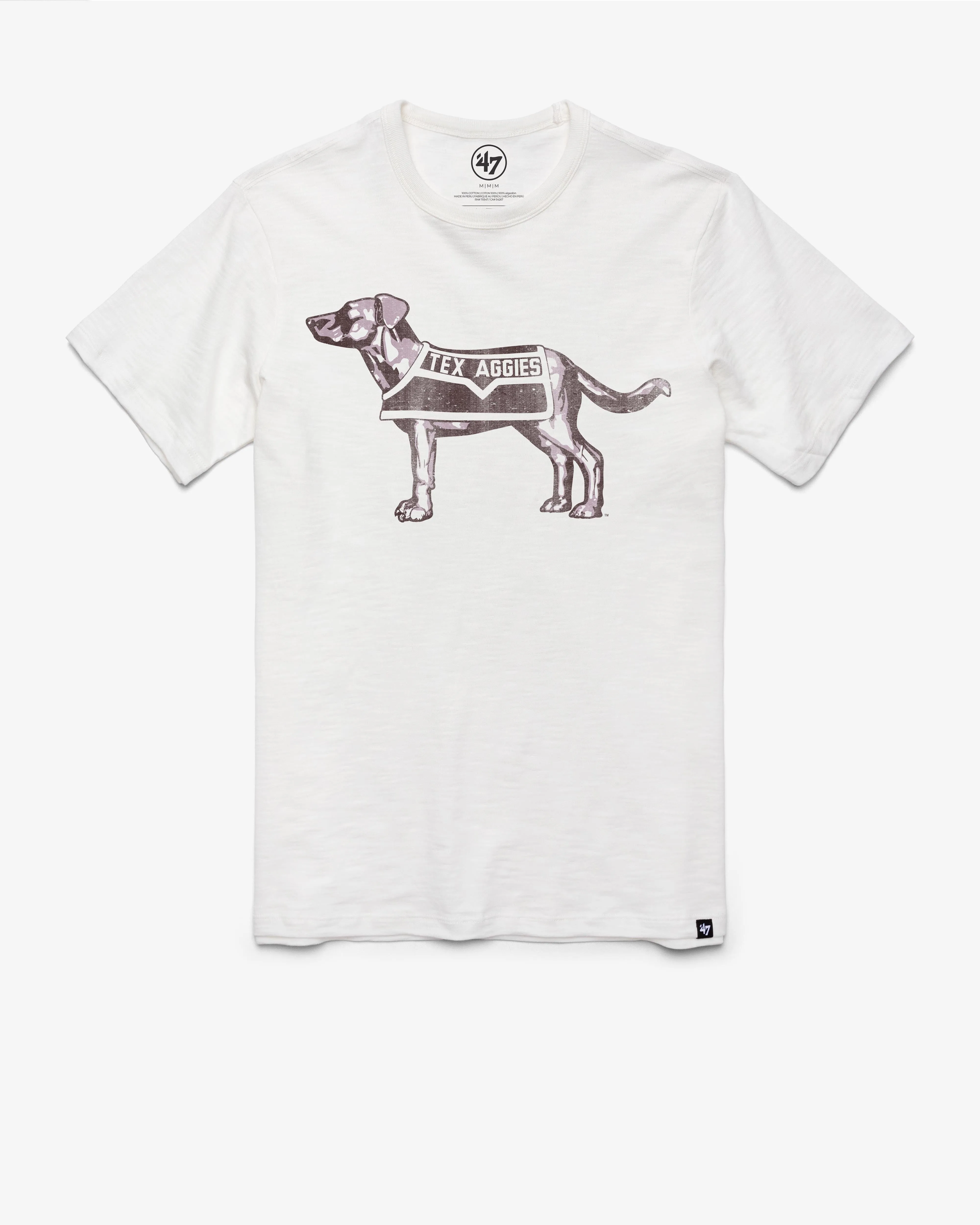 TEXAS A&M AGGIES '47 VINTAGE GRIT SCRUM TEE sold by 47