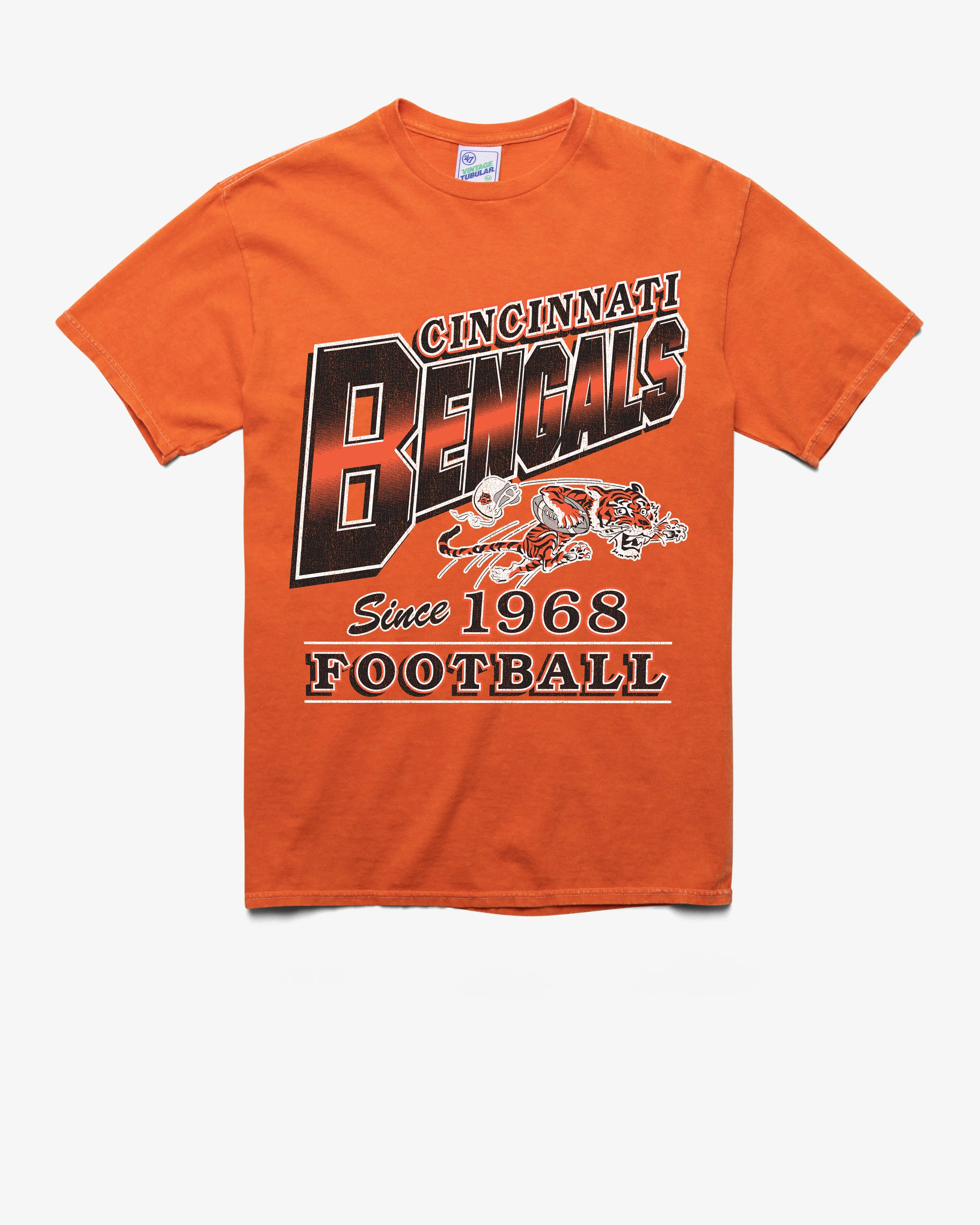 CINCINNATI BENGALS HISTORIC LOCKER '47 VINTAGE TUBULAR TEE sold by 47