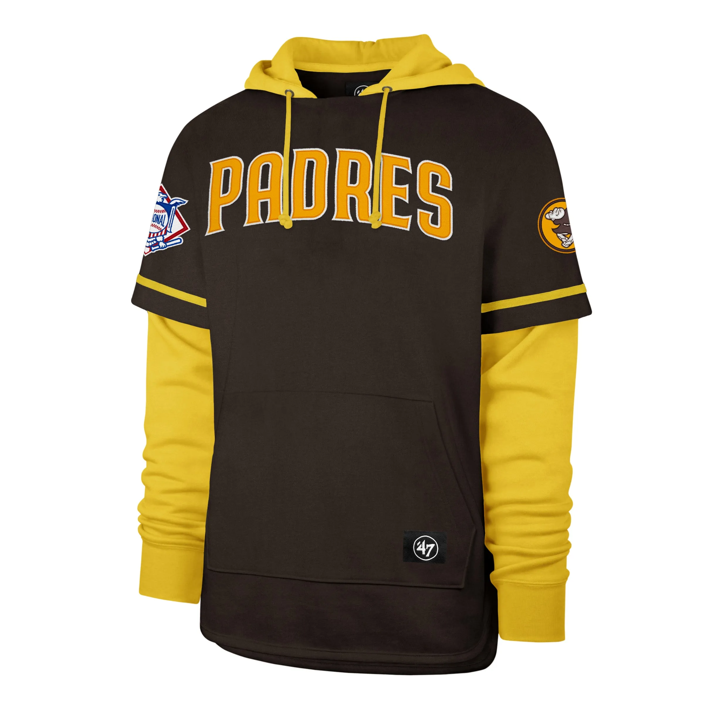 SAN DIEGO PADRES TRIFECTA '47 SHORTSTOP PULLOVER HOOD sold by 47