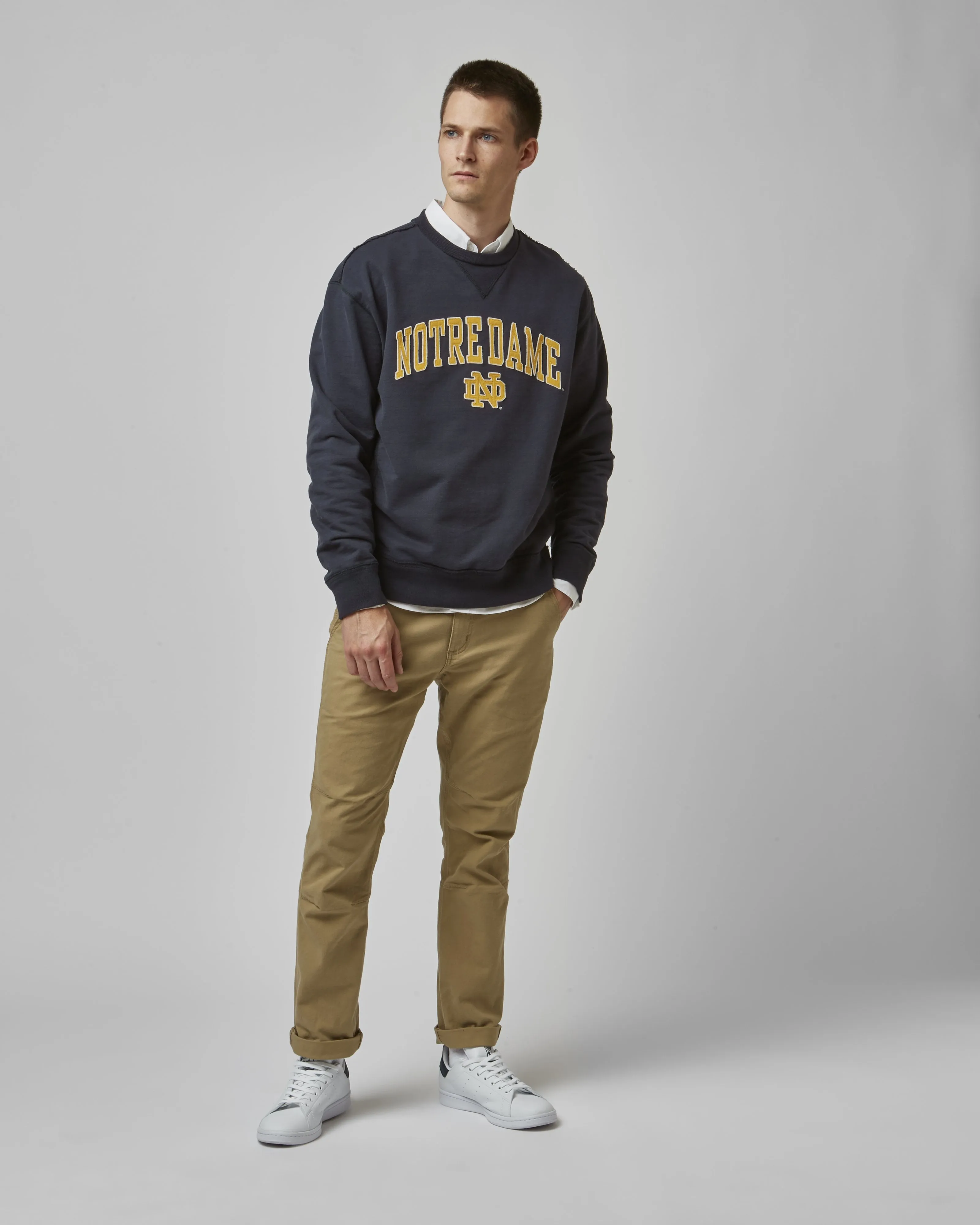 NOTRE DAME FIGHTING IRISH OXFIELD '47 HARRIS SCRIMMAGE CREW sold by 47 product image thumbnail 2