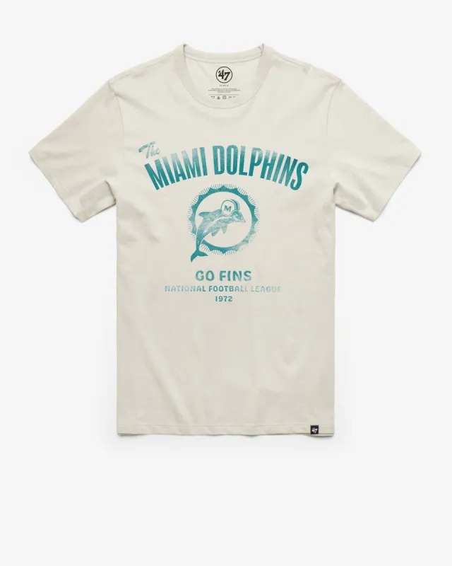 MIAMI DOLPHINS HISTORIC WIDE OPEN '47 FRANKLIN TEE sold by 47