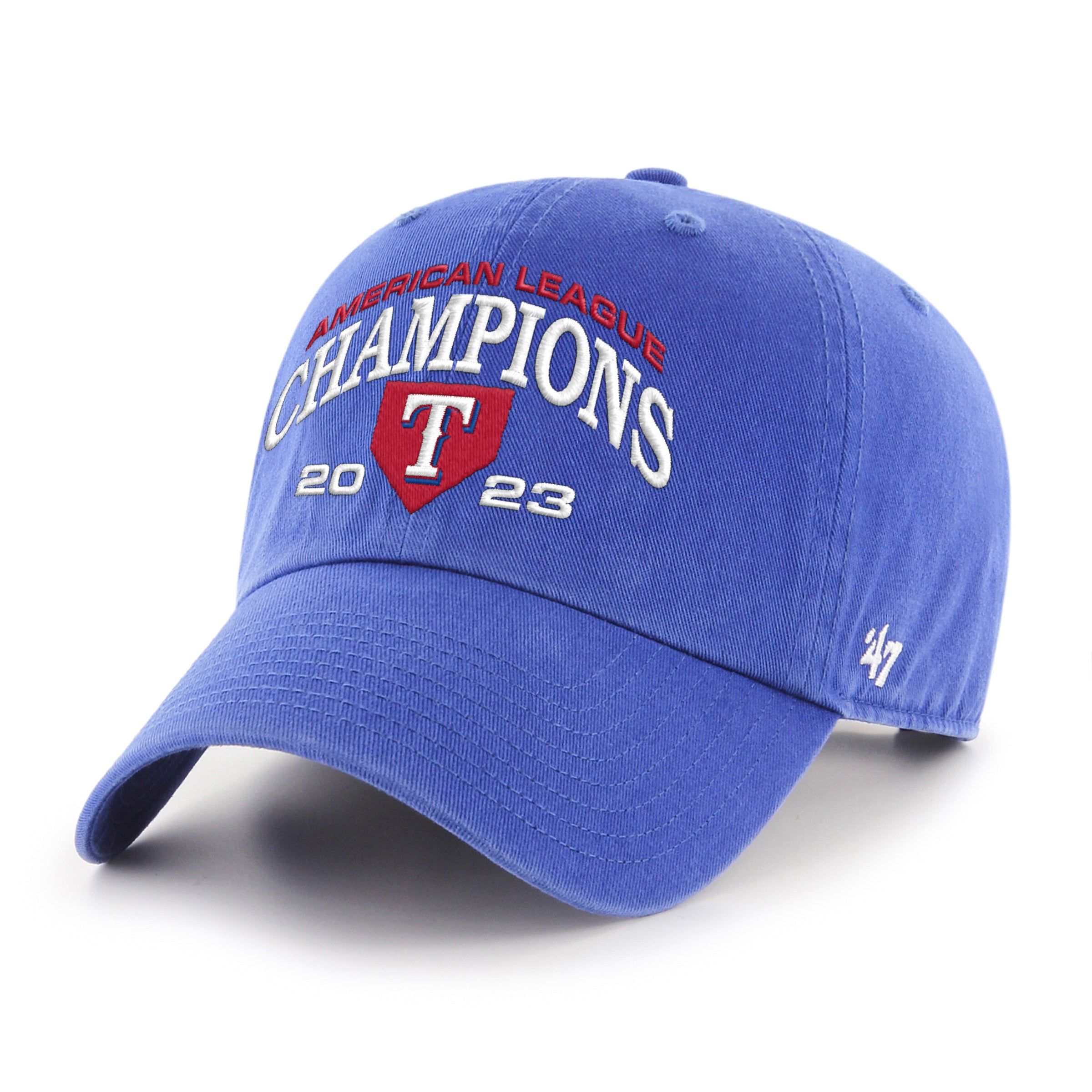 TEXAS RANGERS 2023 AMERICAN LEAGUE CHAMPS '47 CLEAN UP sold by 47