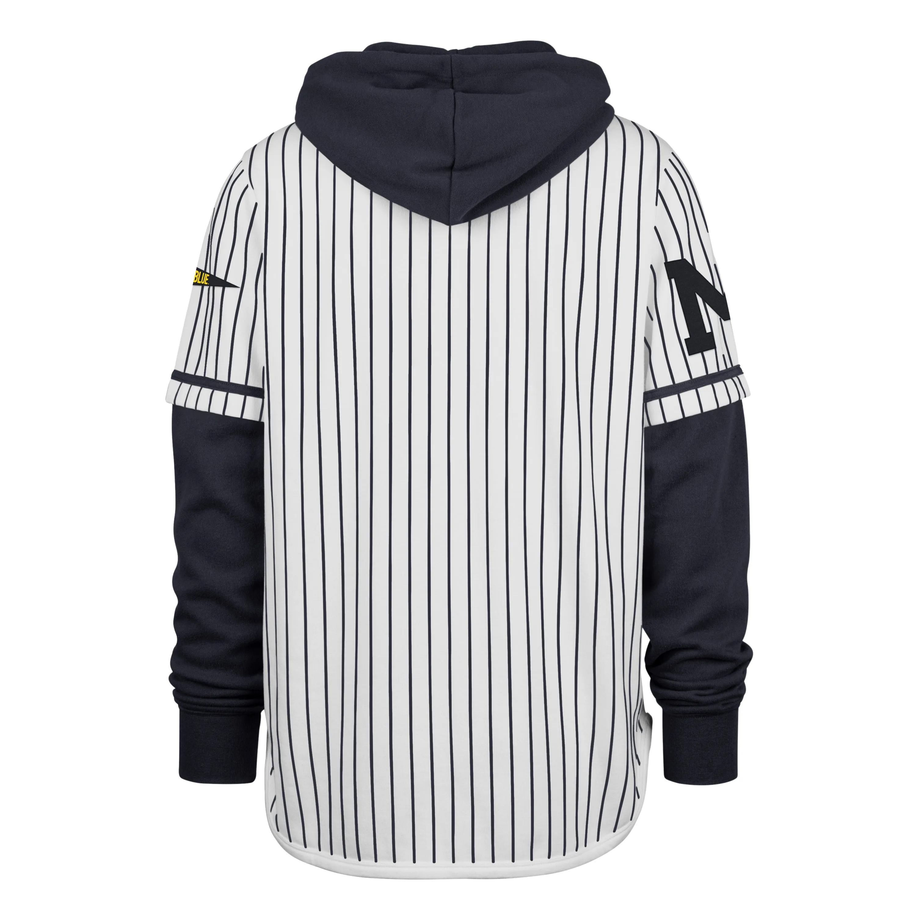 MICHIGAN WOLVERINES VINTAGE PINSTRIPE '47 SHORTSTOP PULLOVER HOOD sold by 47 product image thumbnail 2