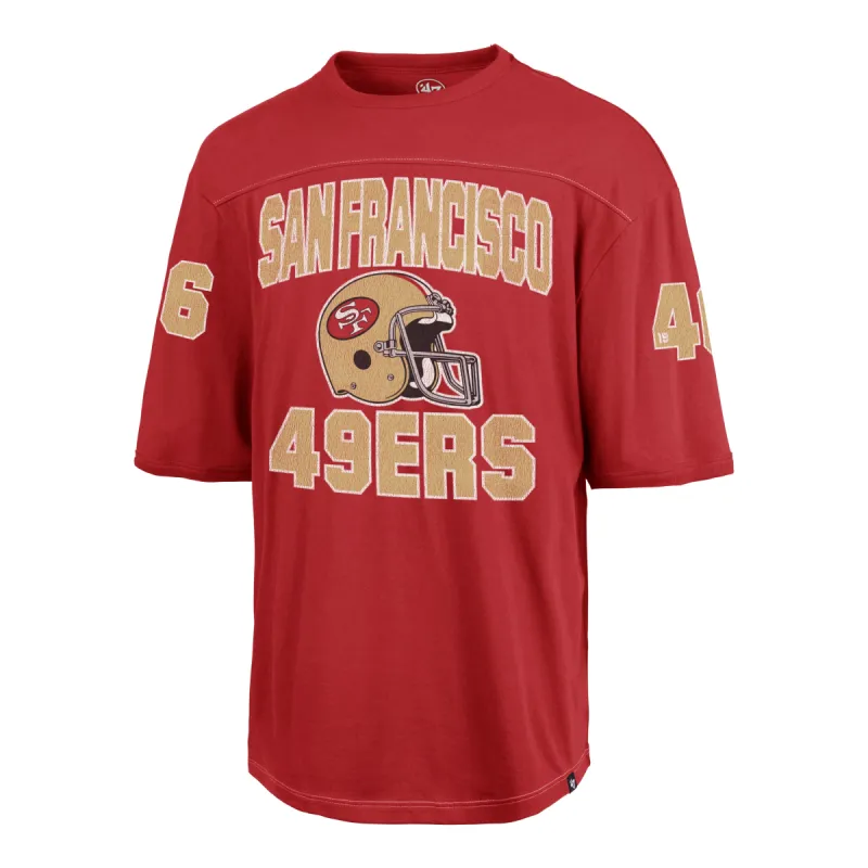 SAN FRANCISCO 49ERS HISTORIC GRIDIRON RUSH '47 BRIGHTON TEE made by 47