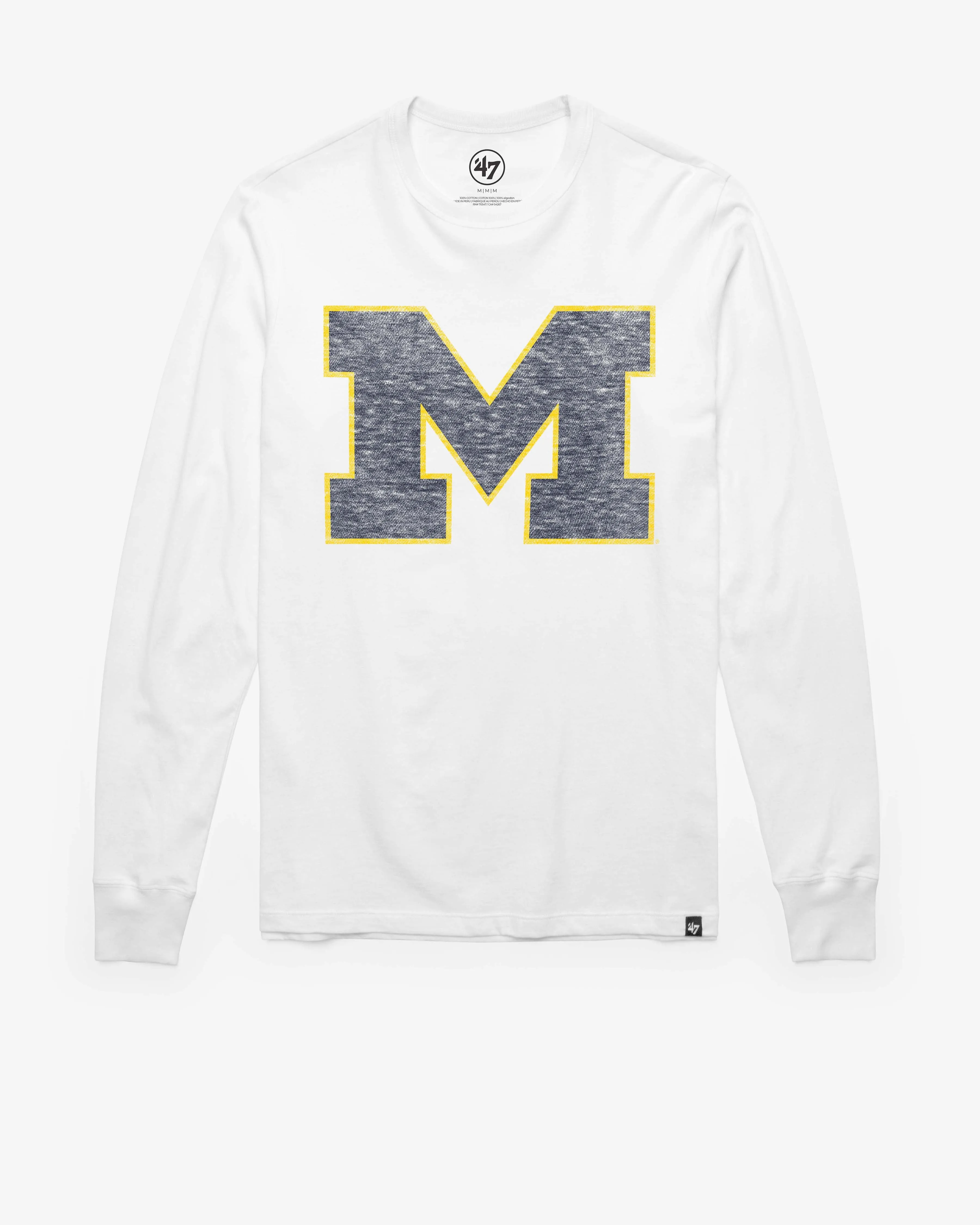 MICHIGAN WOLVERINES PREMIER '47 FRANKLIN LONG SLEEVE TEE sold by 47