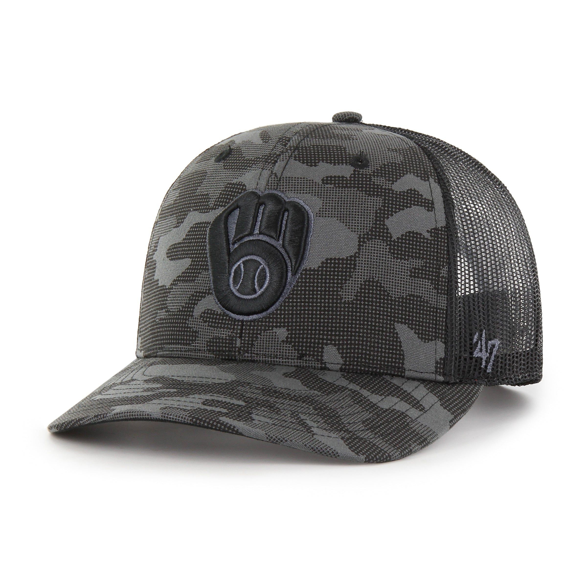 MILWAUKEE BREWERS TONAL CAMO '47 TRUCKER sold by 47