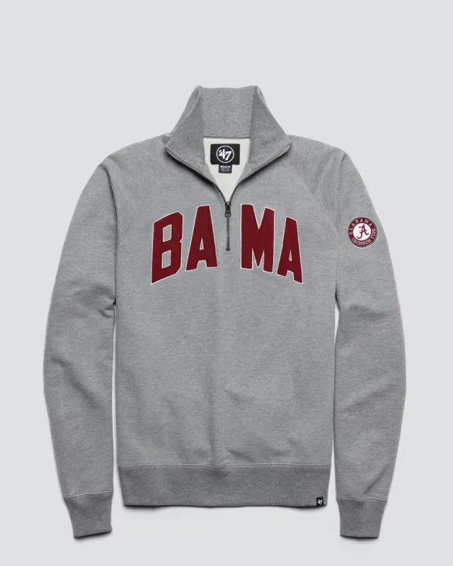 ALABAMA CRIMSON TIDE BANKS '47 HARRIS SCRIMMAGE 1/4 ZIP sold by 47
