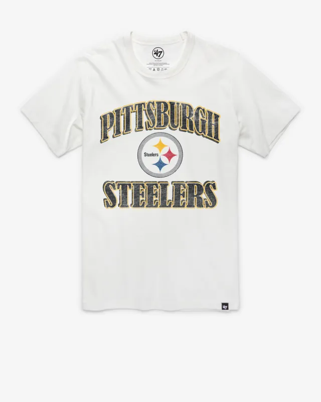 PITTSBURGH STEELERS OVERRUN '47 FRANKLIN TEE sold by 47