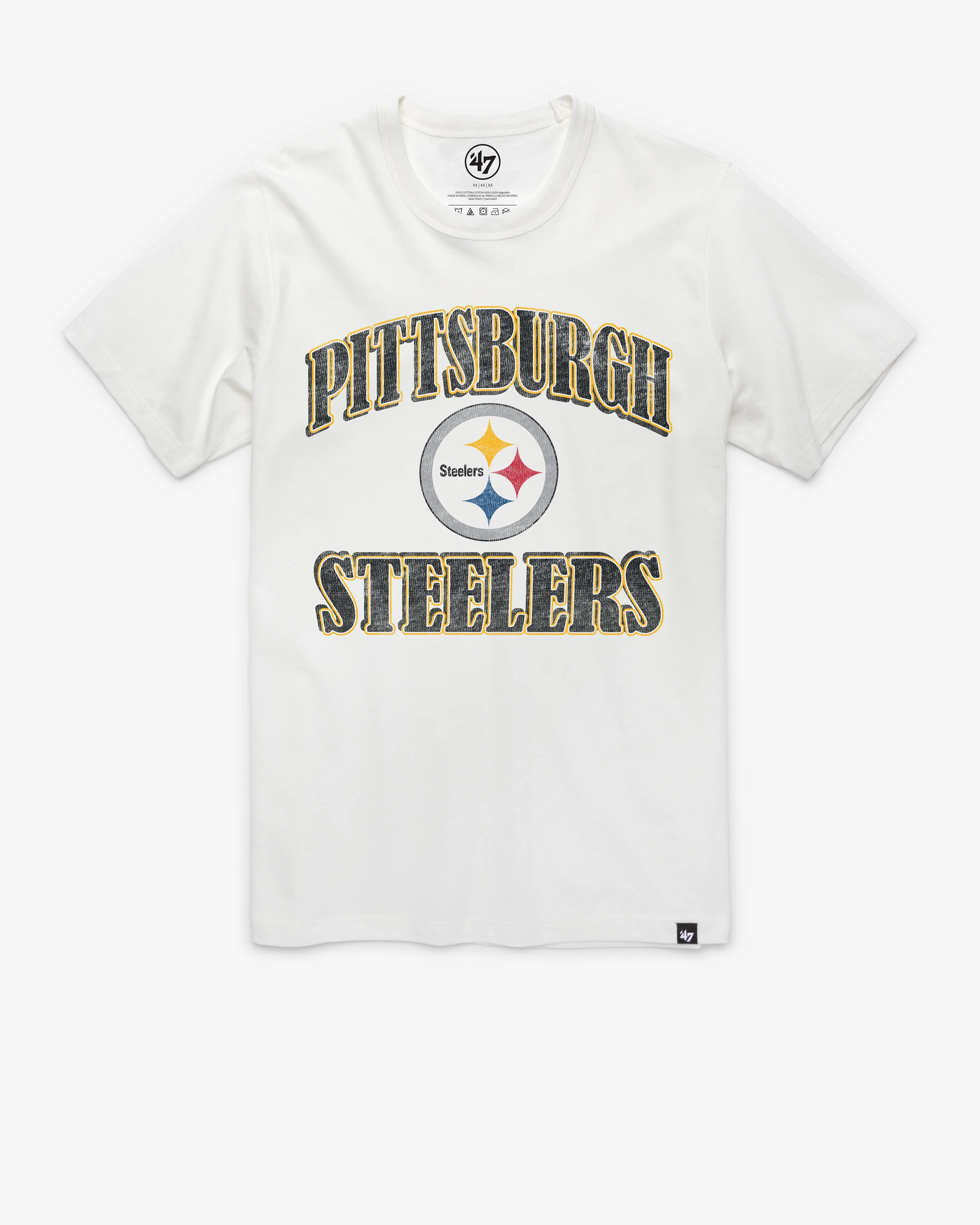 PITTSBURGH STEELERS OVERRUN '47 FRANKLIN TEE sold by 47