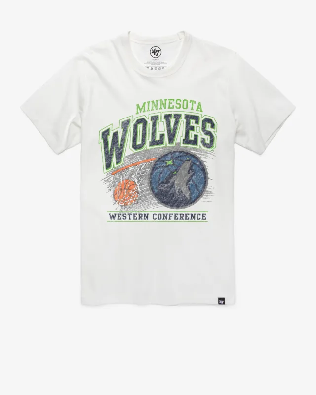 MINNESOTA TIMBERWOLVES AMP UP '47 FRANKLIN TEE sold by 47