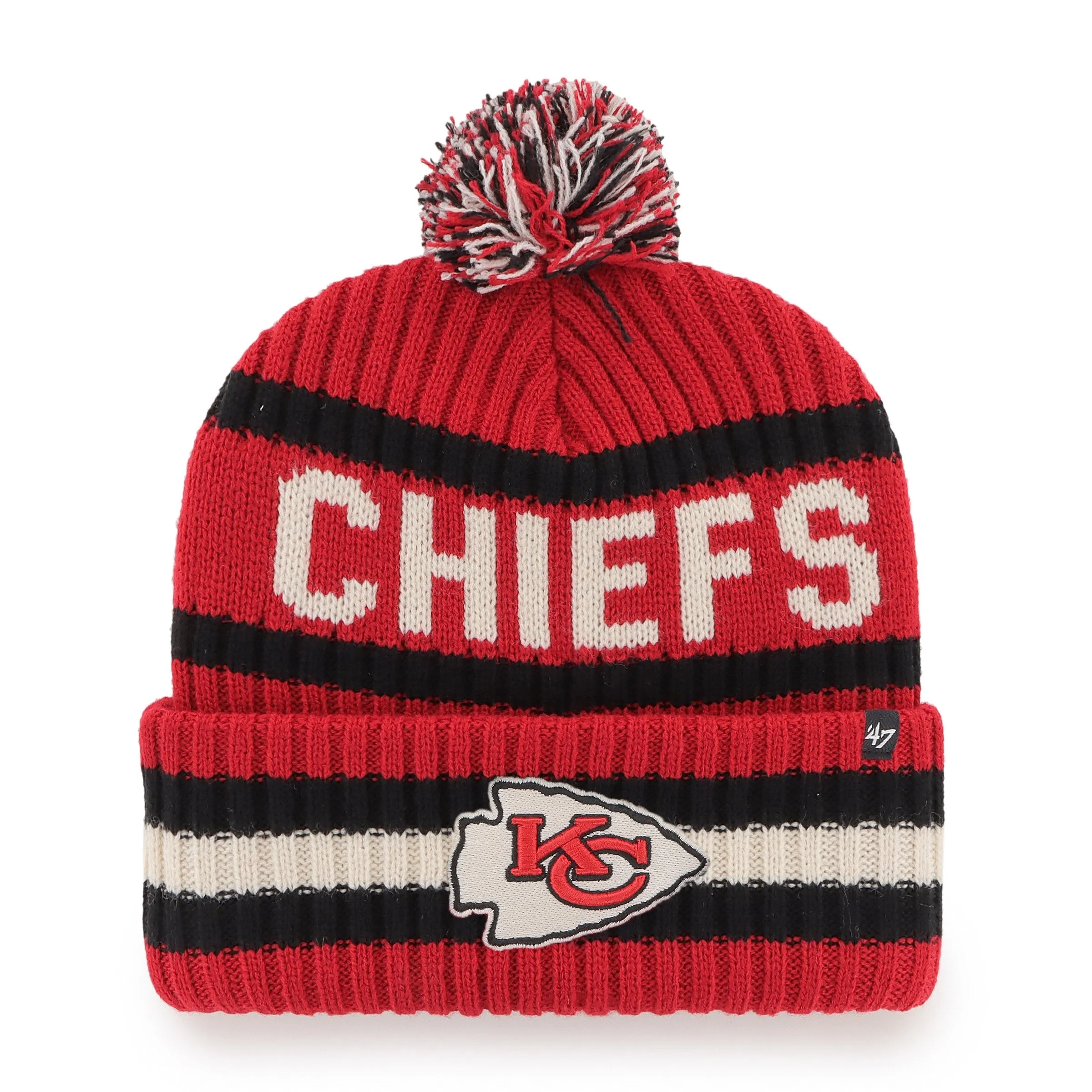 KANSAS CITY CHIEFS BERING '47 CUFF KNIT sold by 47
