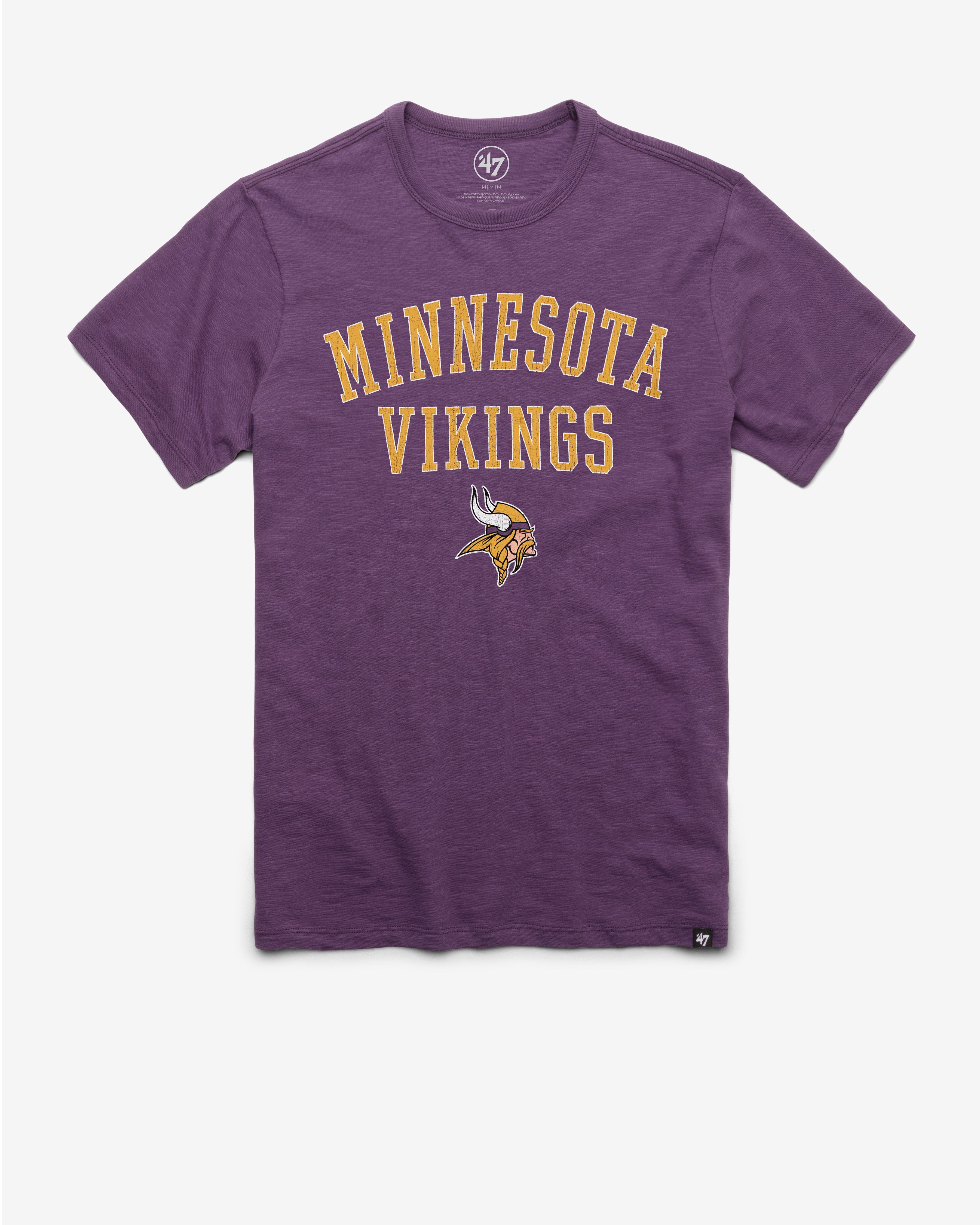 MINNESOTA VIKINGS TRACK '47 SCRUM TEE sold by 47
