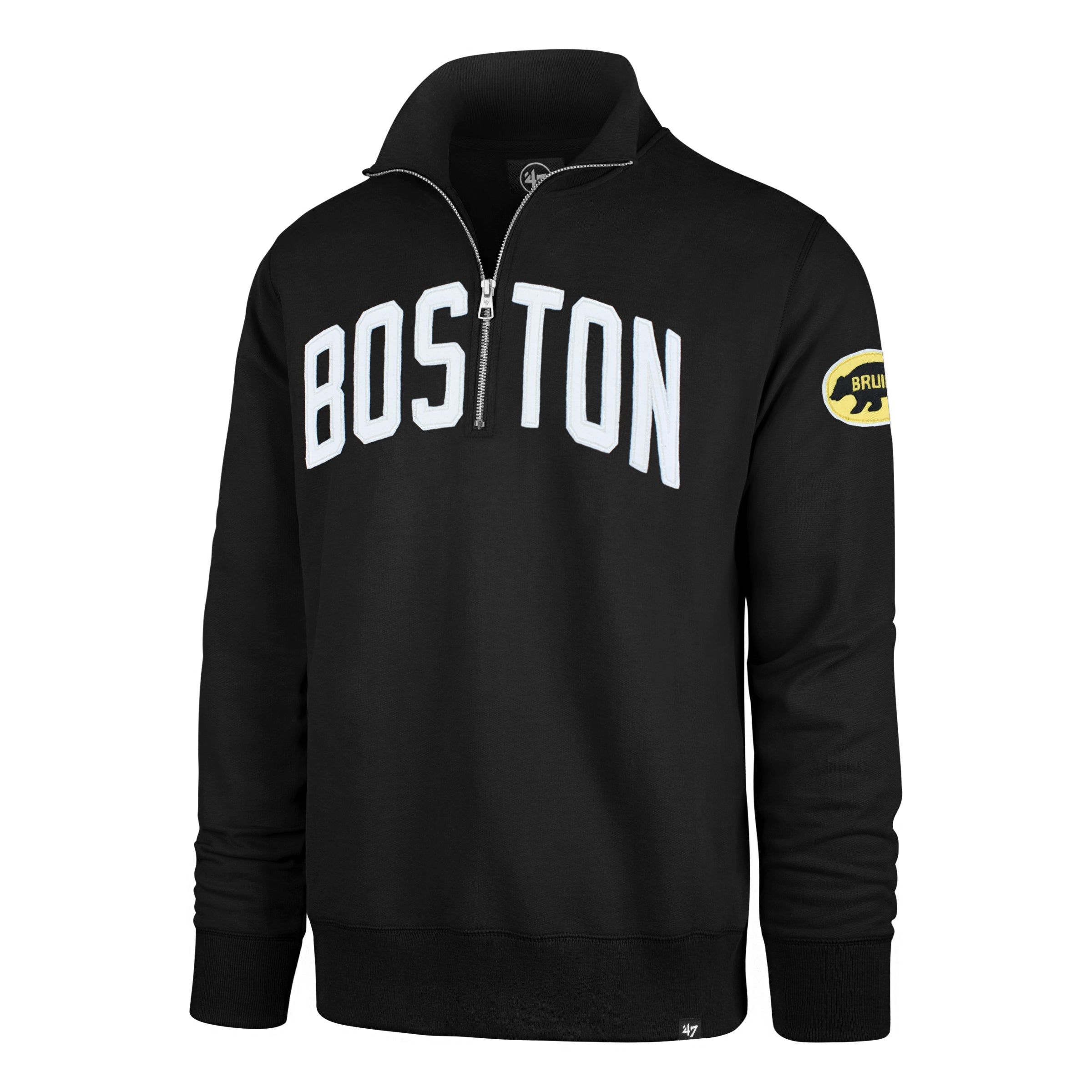BOSTON BRUINS 100TH ANNIVERSARY EARLY YEARS ATLAS STRIKER '47 1/4 ZIP sold by 47