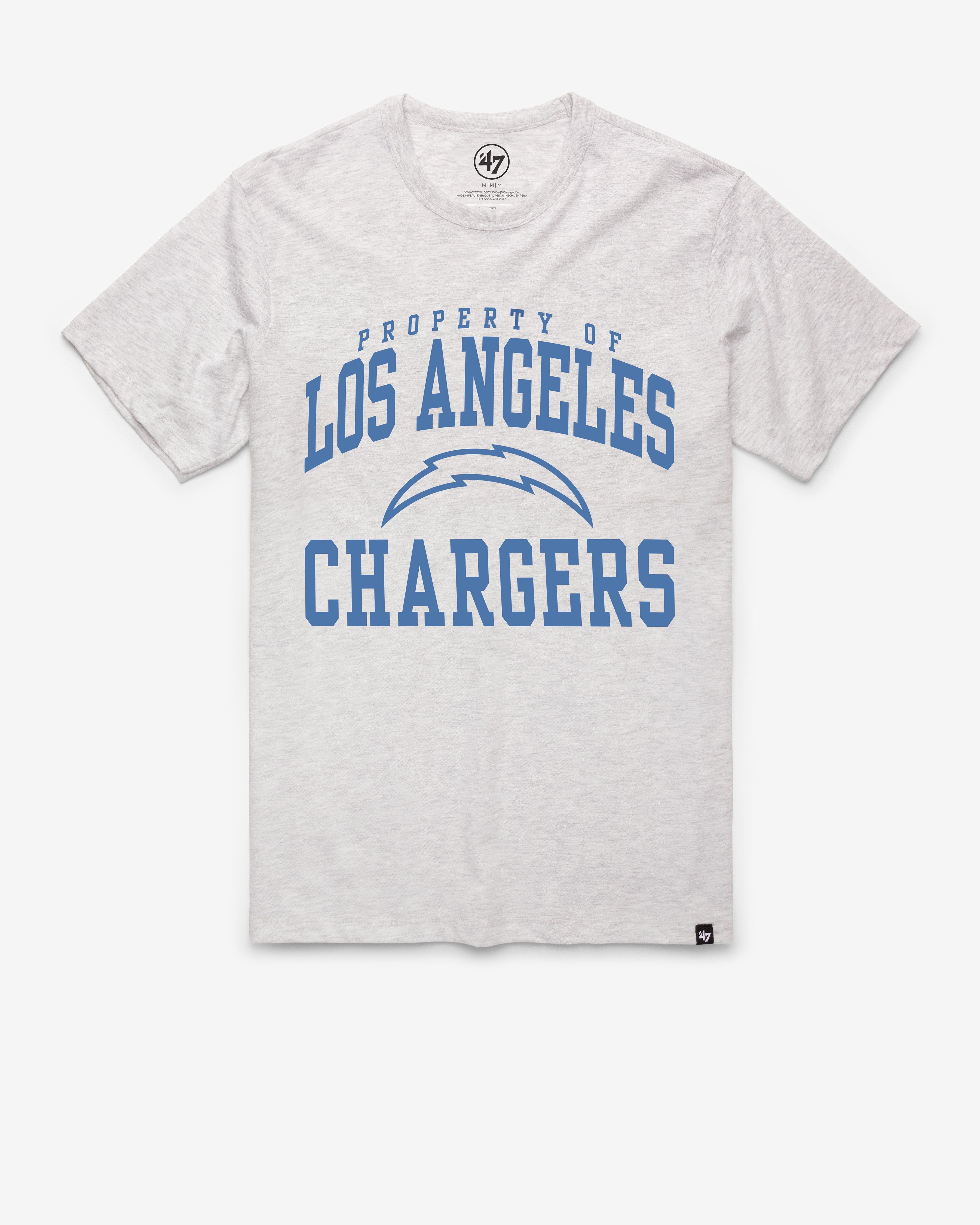 LOS ANGELES CHARGERS PROPERTY OF ARCH '47 FRANKLIN TEE sold by 47