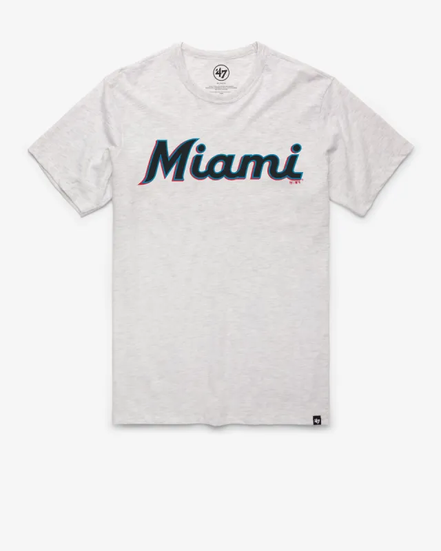 MIAMI MARLINS WORDMARK '47 FRANKLIN TEE sold by 47