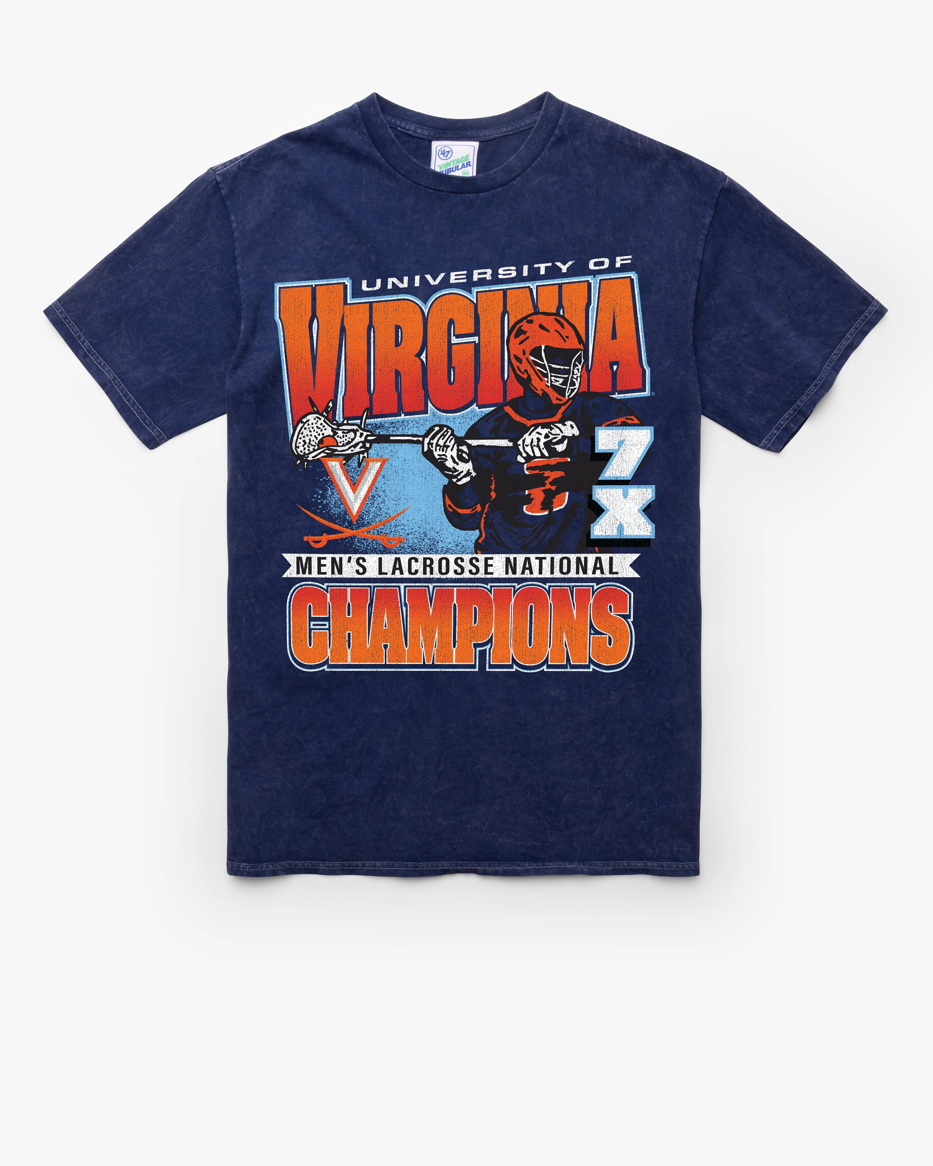 VIRGINIA CAVALIERS PAST CHAMPS LOCKER VINTAGE '47 TUBULAR TEE sold by 47